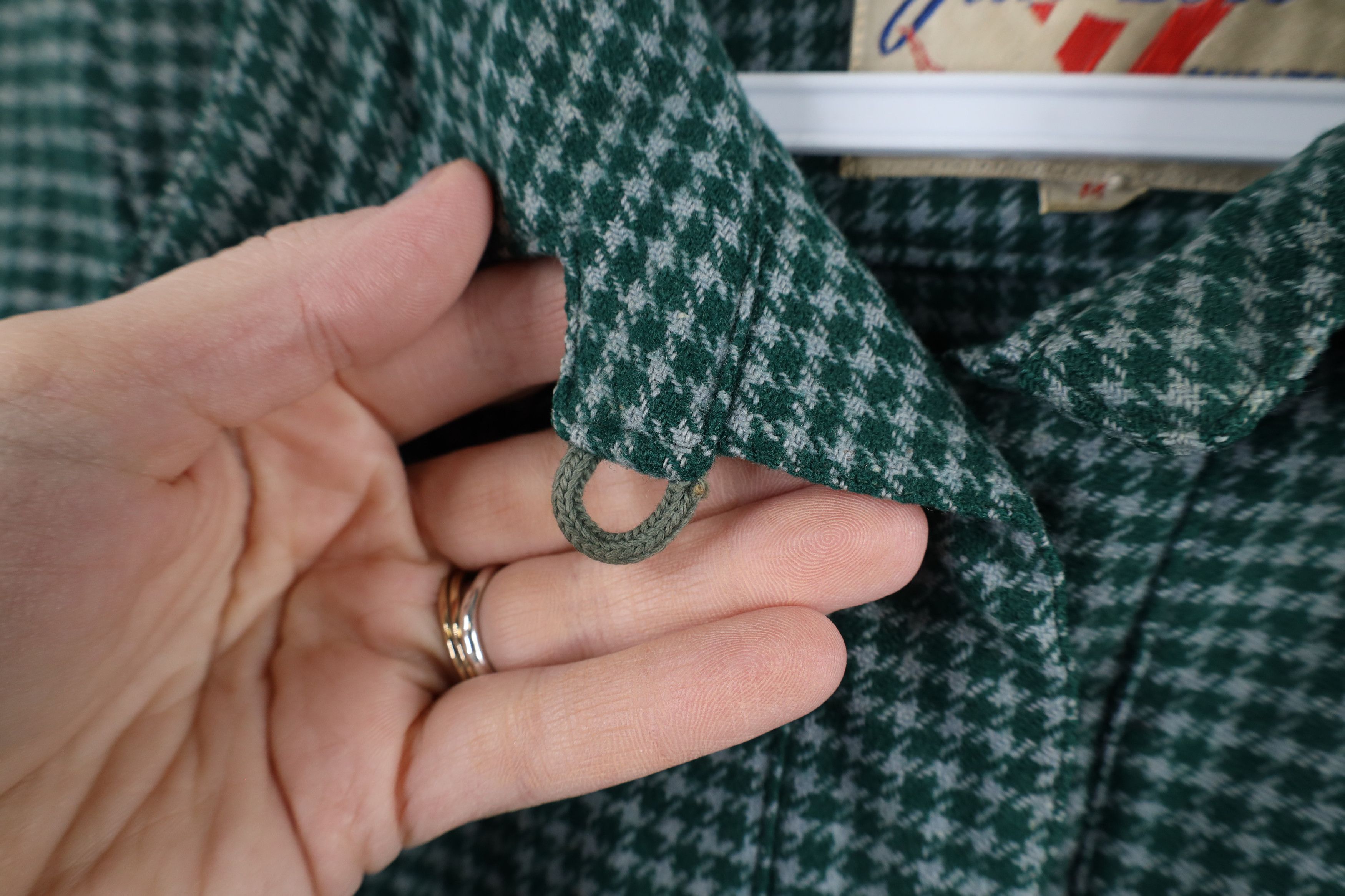 Vintage Vintage 50s 60s Jantzen Looped Collar Shirt Jacket USA Size M / US 6-8 / IT 42-44 - 9 Thumbnail