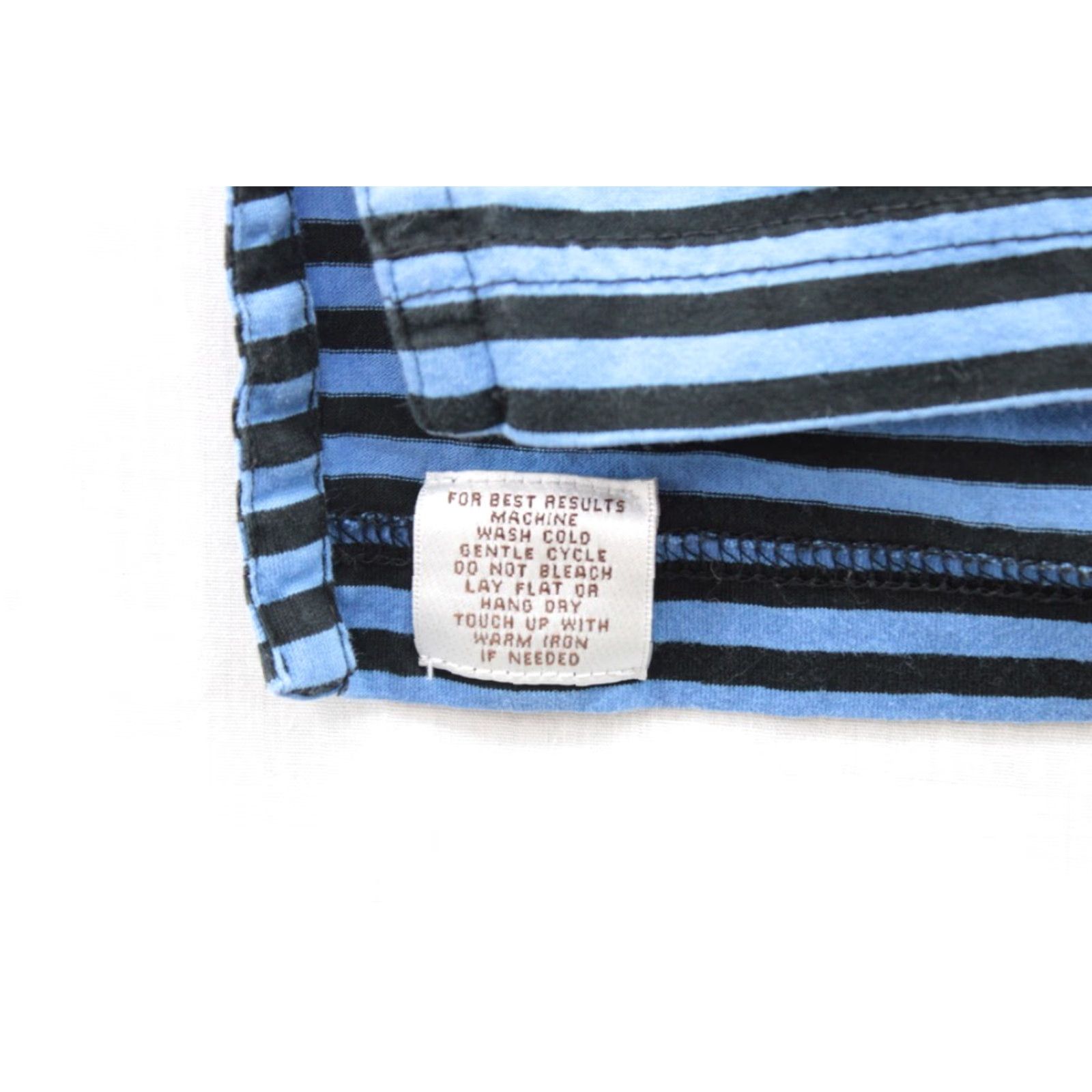 Peter Millar VINTAGE Peter Millar Polo Shirt Men's Large Blue Black Stripe Golf Embroidered Preppy Size US L / EU 52-54 / 3 - 4 Thumbnail