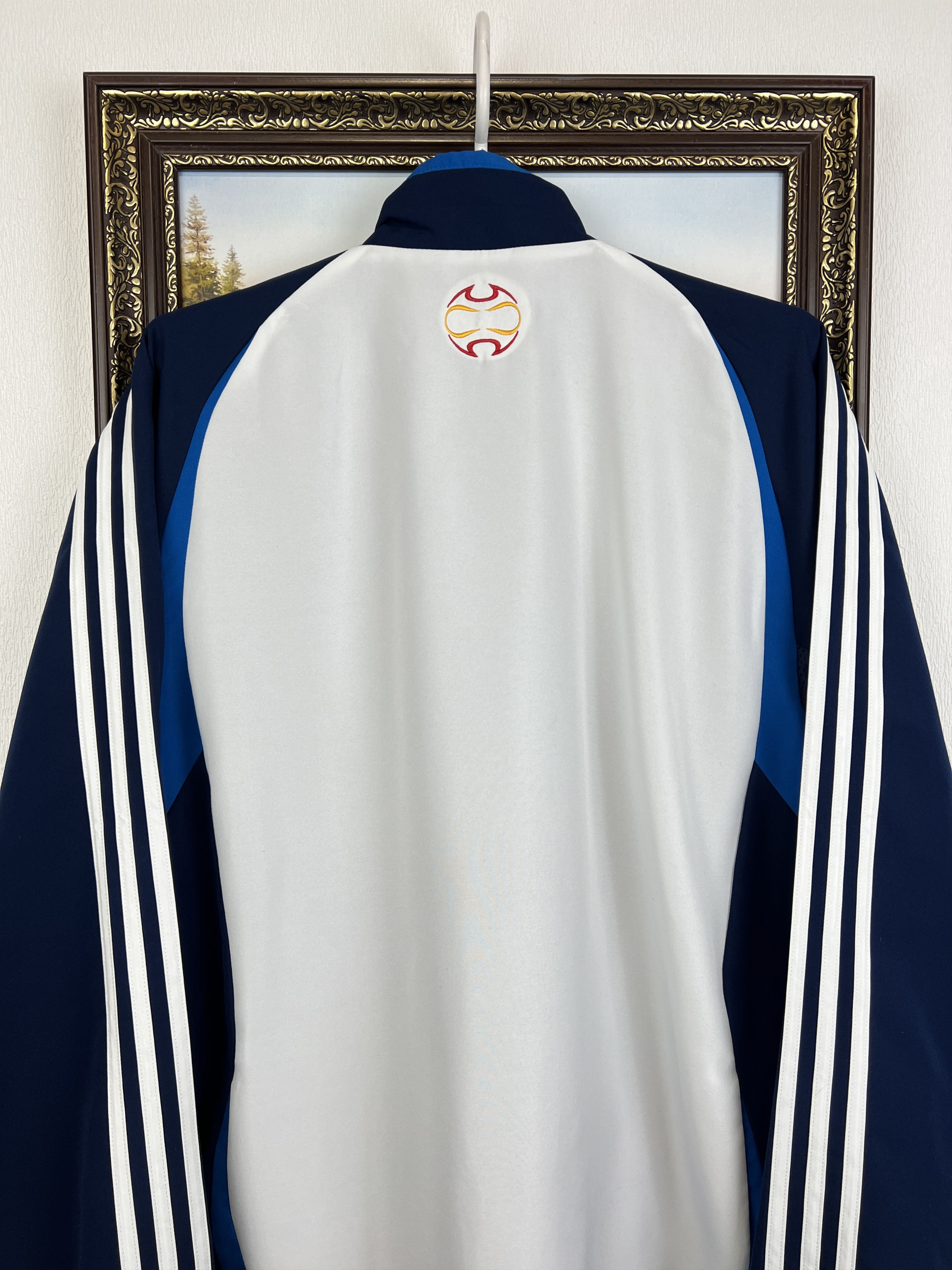 Adidas Spain Football Jacket Soccer Track Top World Cup National Size US M / EU 48-50 / 2 - 9 Thumbnail