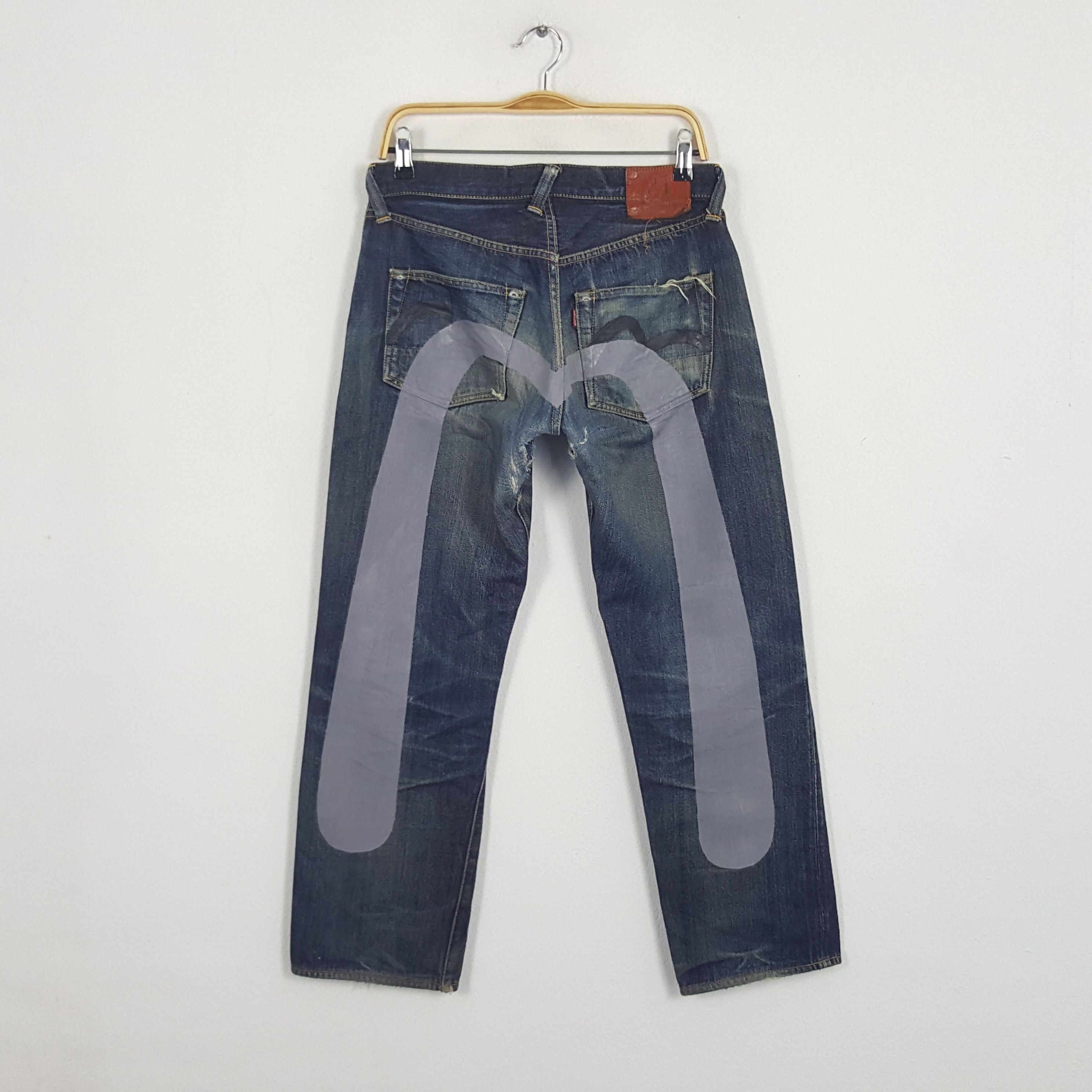 Vintage Evisu Selvedge Japan Brand Daicock Custom Denim Jean