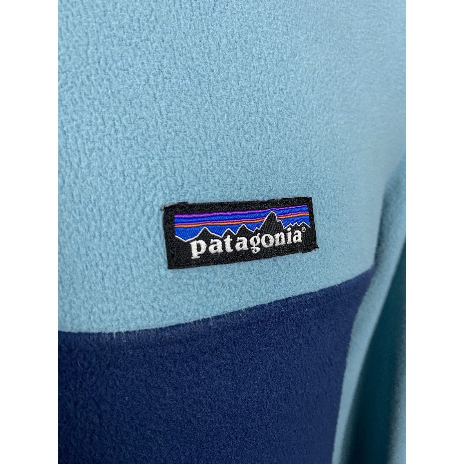Patagonia Patagonia Men's Blue Fleeced High Neck Sweater Size M Size US M / EU 48-50 / 2 - 8 Thumbnail