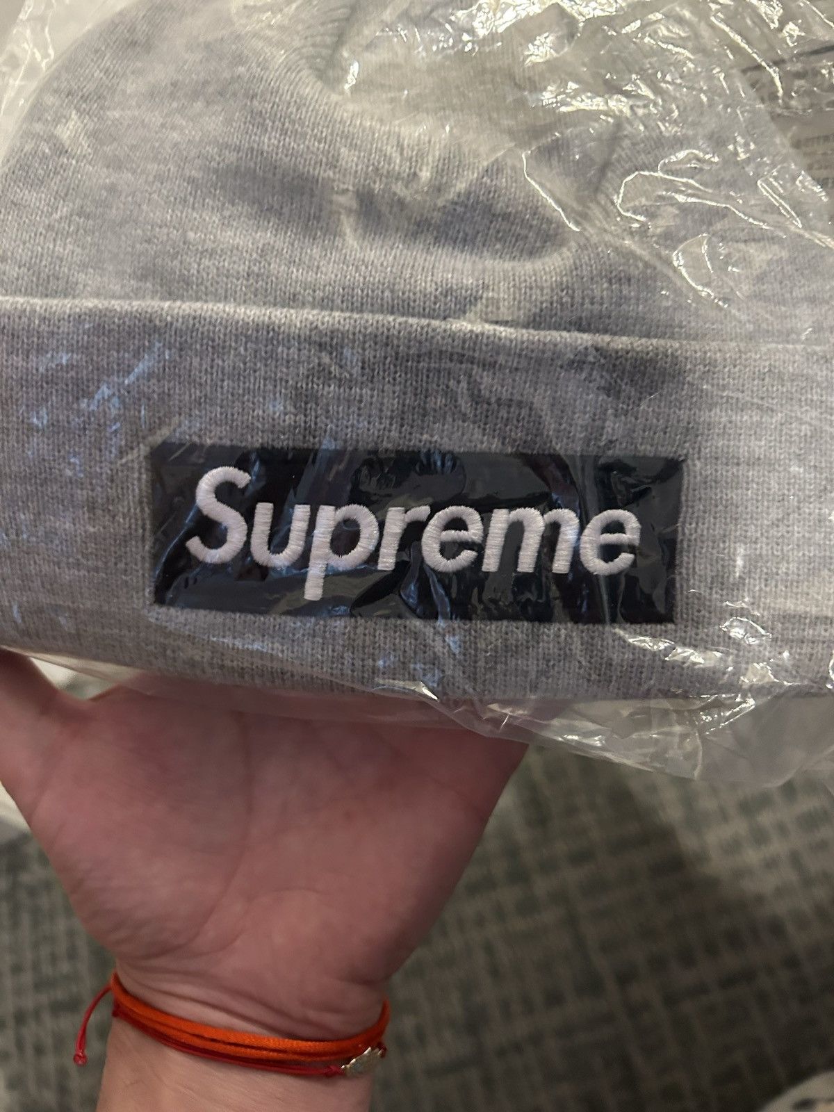 New Era × Supreme Supreme x New Era box logo beanie Size ONE SIZE - 1 Thumbnail