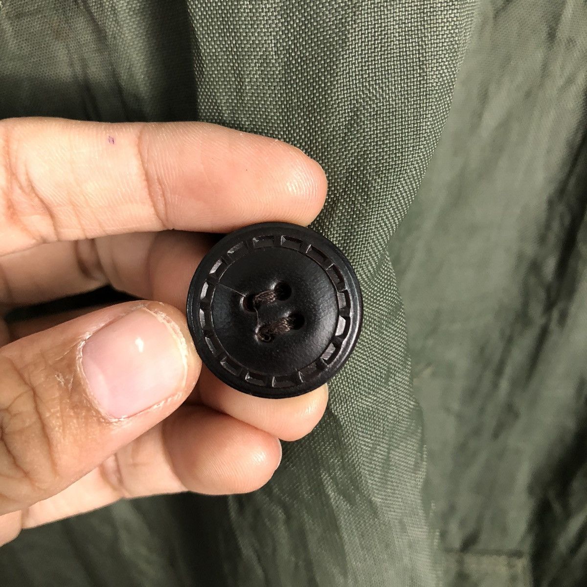 Japanese Brand × Vintage 📌Rich Green Vintage Long Jacket San-Entry Bondage Parachute Size US M / EU 48-50 / 2 - 21 Thumbnail