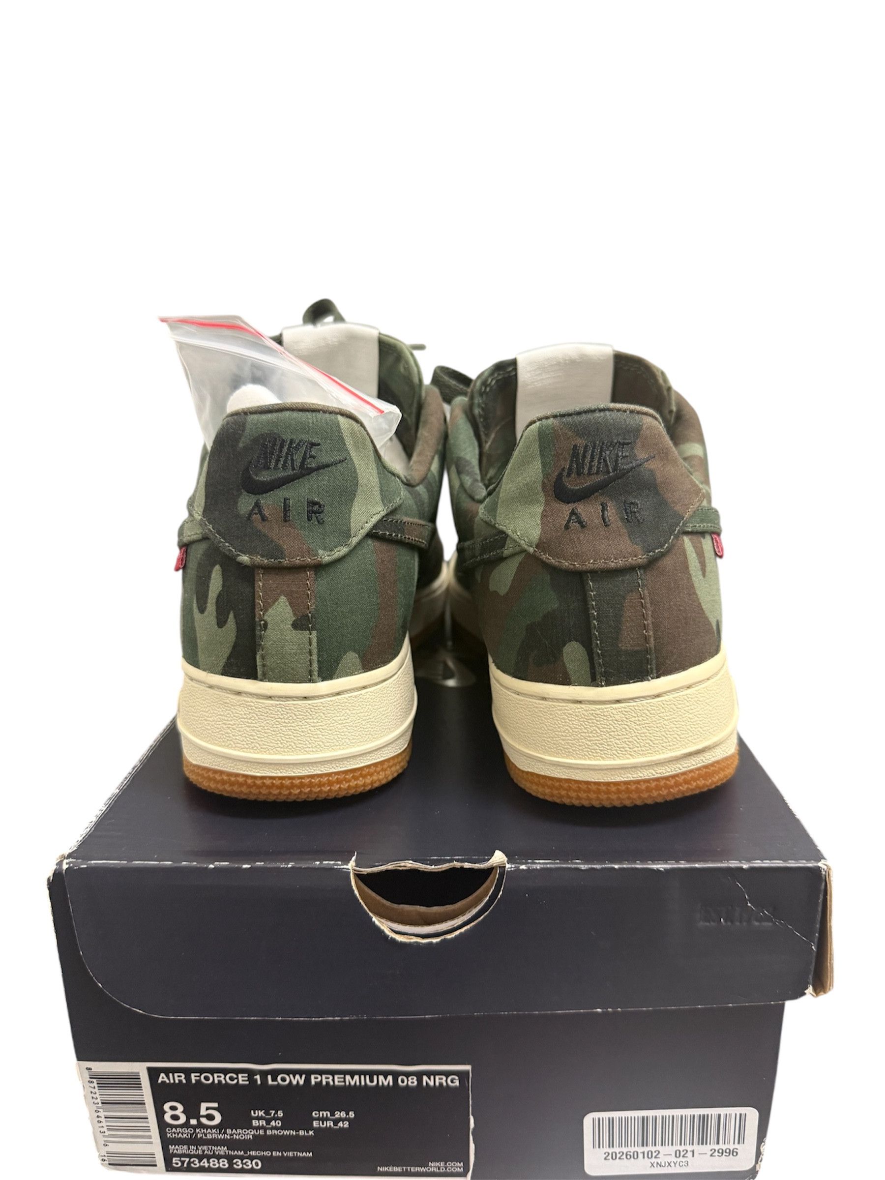 Nike × Supreme Camo AF1 Size US 8.5 / EU 41-42 - 4 Thumbnail