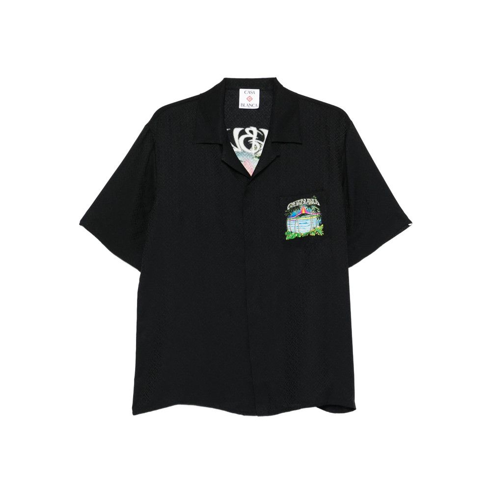 Casablanca Casablanca BLACK Shirts Size US L / EU 52-54 / 3 - 1 Thumbnail