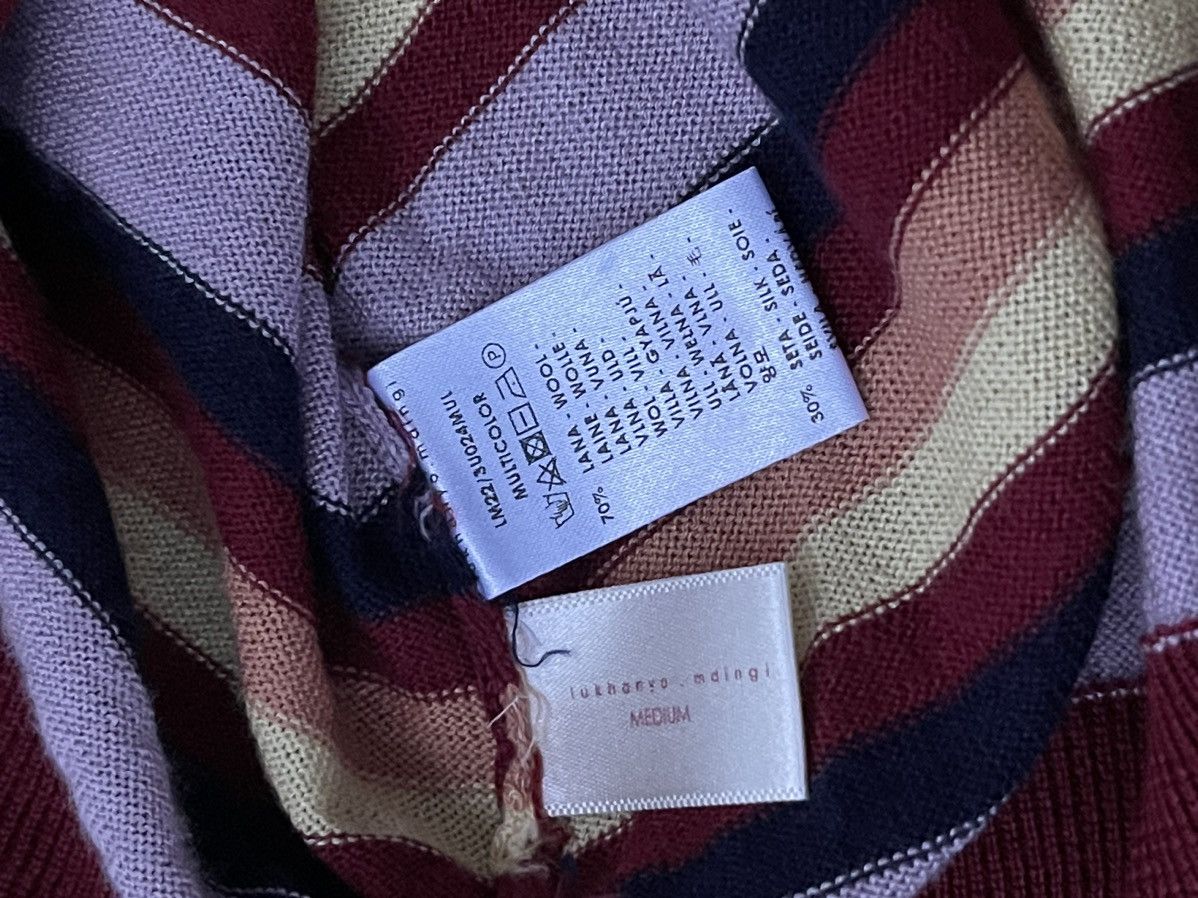 Other !DS! SS22 Lukhanyo Mding Multicolor Wool Sweater Size US M / EU 48-50 / 2 - 18 Thumbnail