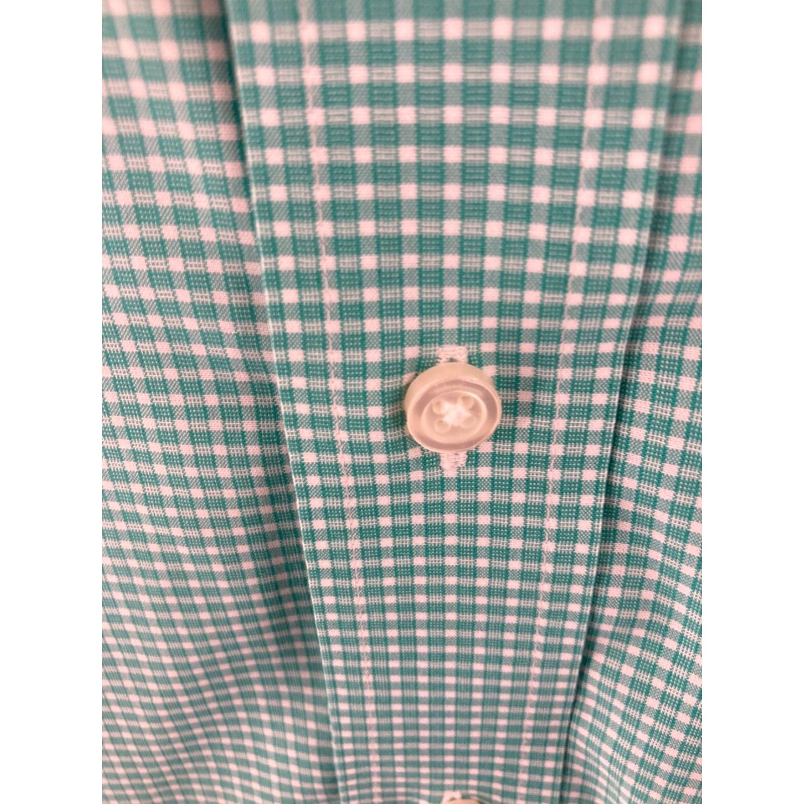 Jos. A. Bank Jos A Bank Traveler Shirt Mens Medium Mint green Size US M / EU 48-50 / 2 - 7 Thumbnail