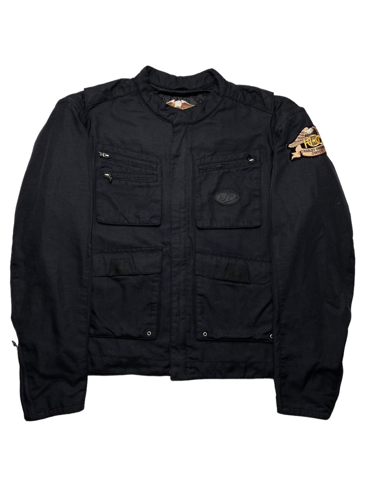 14th Addiction 2000s Harley Davidson - Detachable Cargo Jacket Size US L / EU 52-54 / 3 - 5 Thumbnail