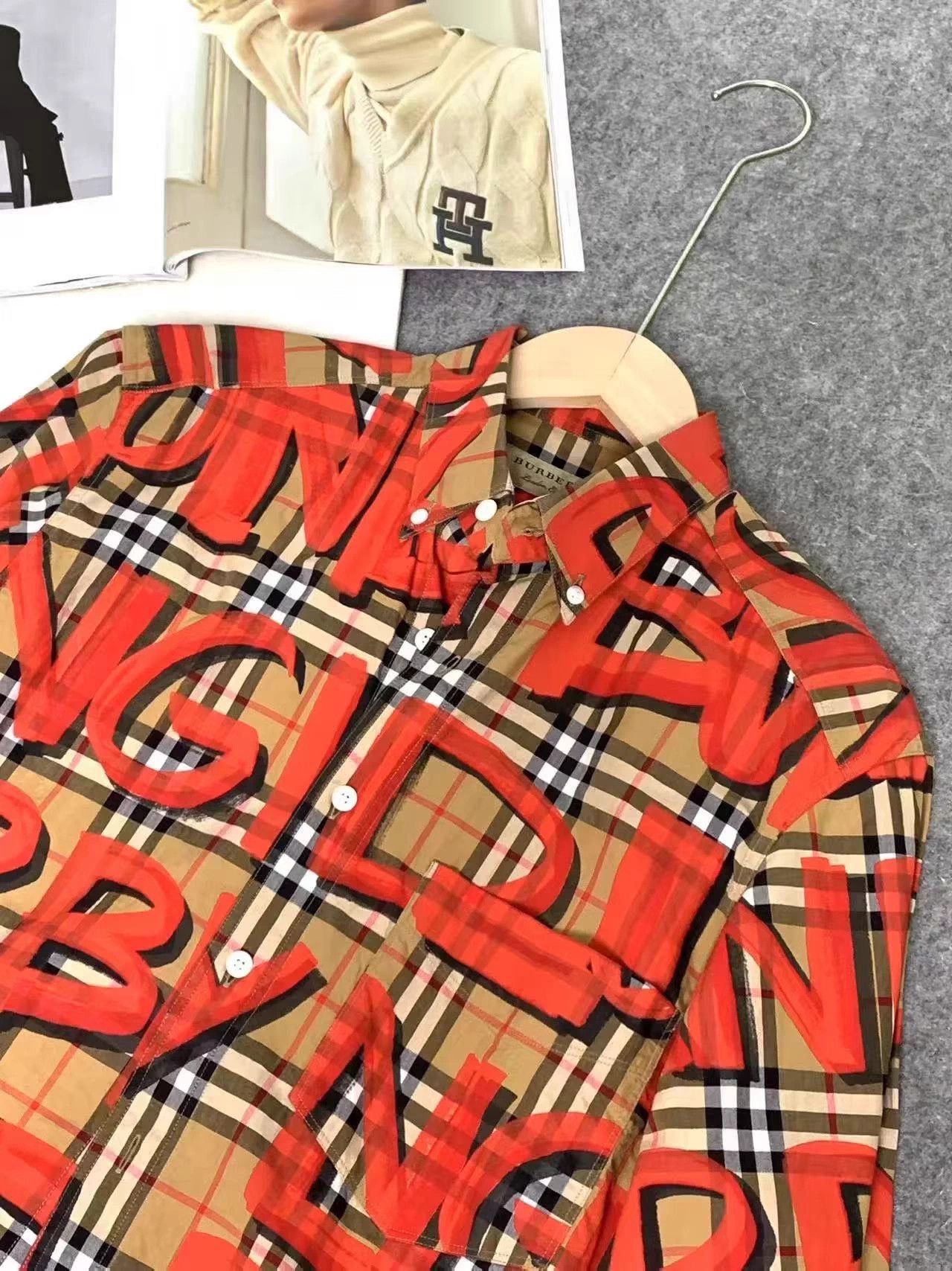 Burberry Burberry Graffiti Classic Check XS Shirt Size US XS / EU 42 / 0 - 3 Thumbnail