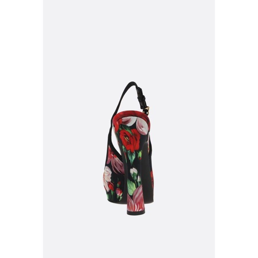Dolce & Gabbana Dolce&Gabbana Vally Multicolor Platform Slingbacks New & Aut Size US 6.5 / IT 36.5 - 3 Thumbnail