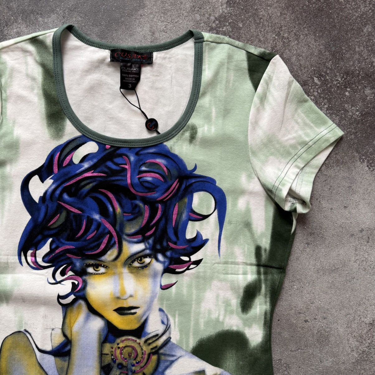 Hysteric Glamour 2000’s Custo Barcelona Style Sexy Lady Glam Y2K T-Shirt Size M / US 6-8 / IT 42-44 - 4 Thumbnail