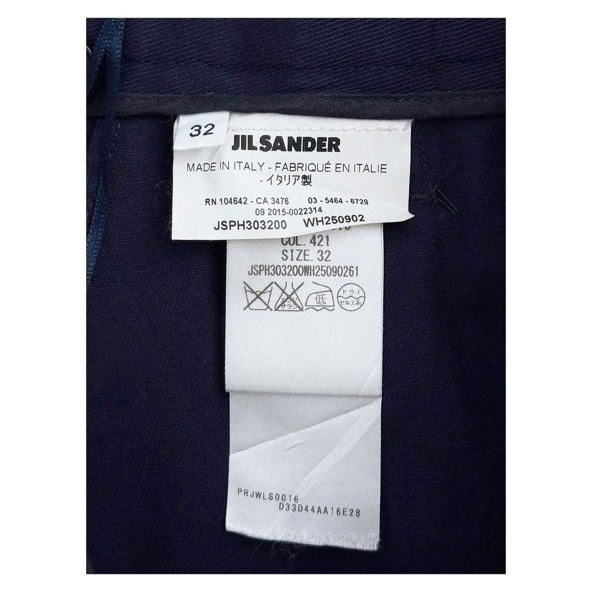 Jil Sander Jil Sander Navy Pants Size 28" / US 6 / IT 42 - 5 Thumbnail