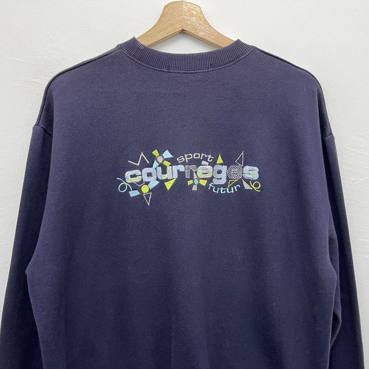Courreges Courreges Paris Sweatshirt Size M / US 6-8 / IT 42-44 - 5 Thumbnail