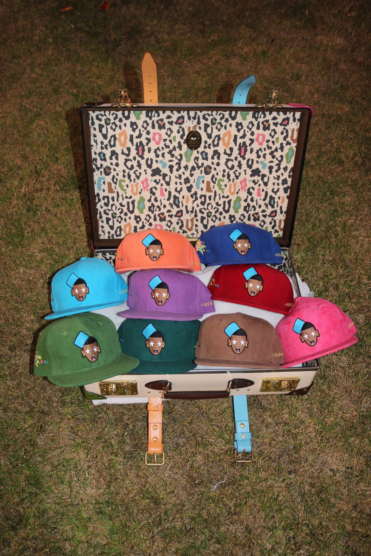 Golf le Fleur TYLER THE CREATOR LE FLUER BELL BOY CORDUROY SNAPBACK HAT.