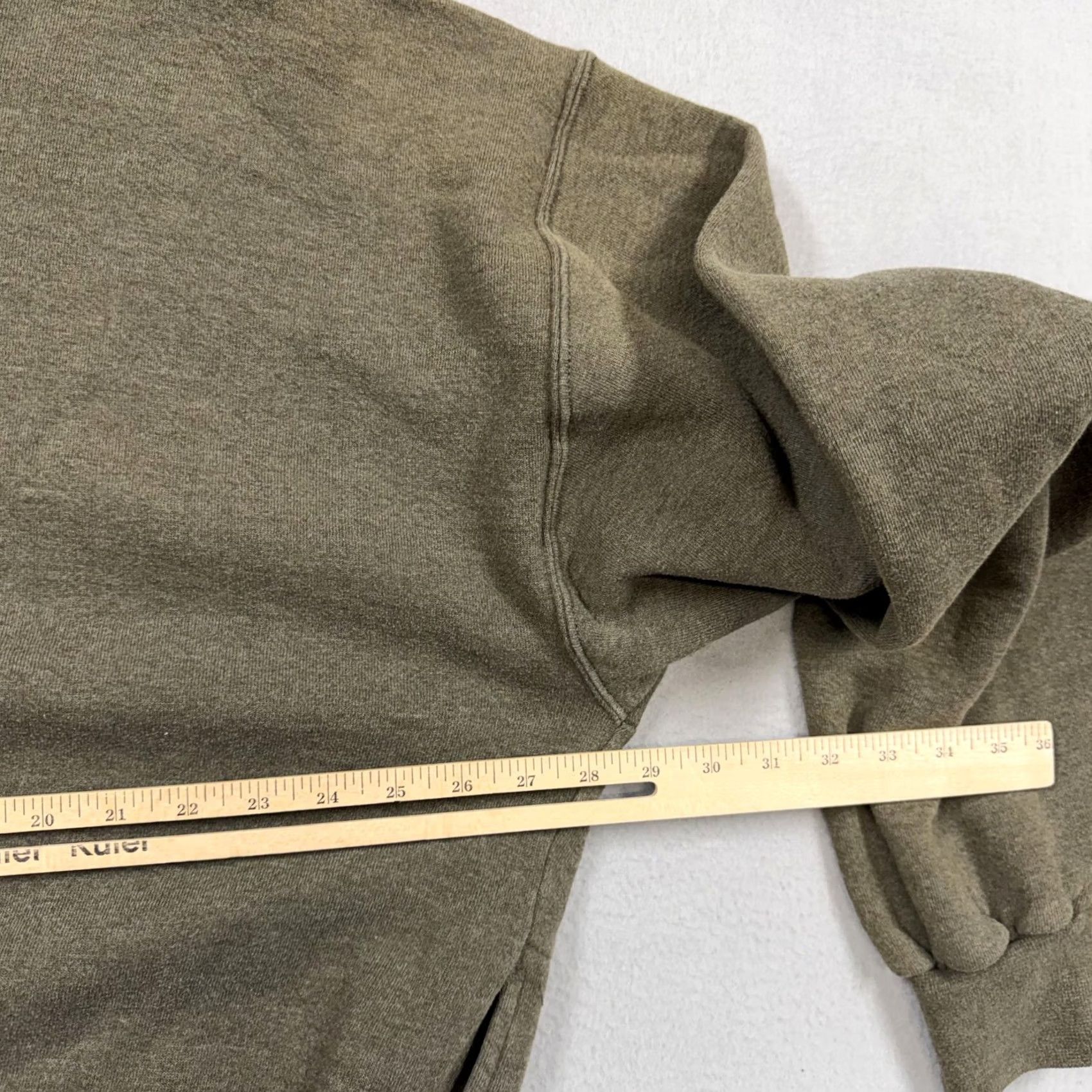 Russell Athletic Russell Athletic Sweatshirt Mens XL Green Fleece Full Zip Mock Neck Blank Size US XL / EU 56 / 4 - 5 Thumbnail