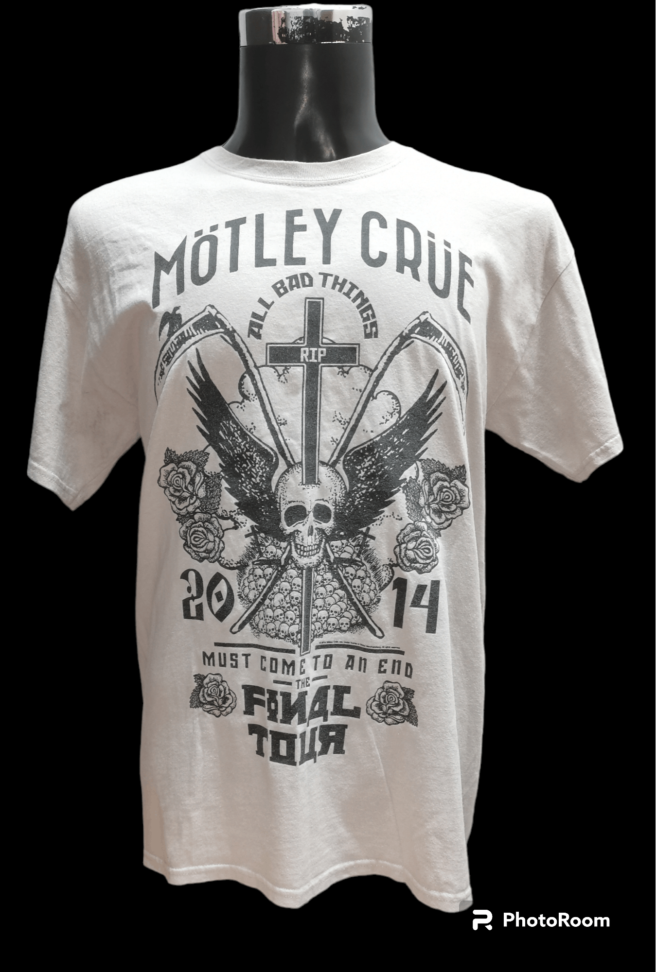 Band Tees × Vintage VINTAGE MOTLEY CRUE FINAL TOUR 2014 SHIRT Size US L / EU 52-54 / 3 - 1 Thumbnail