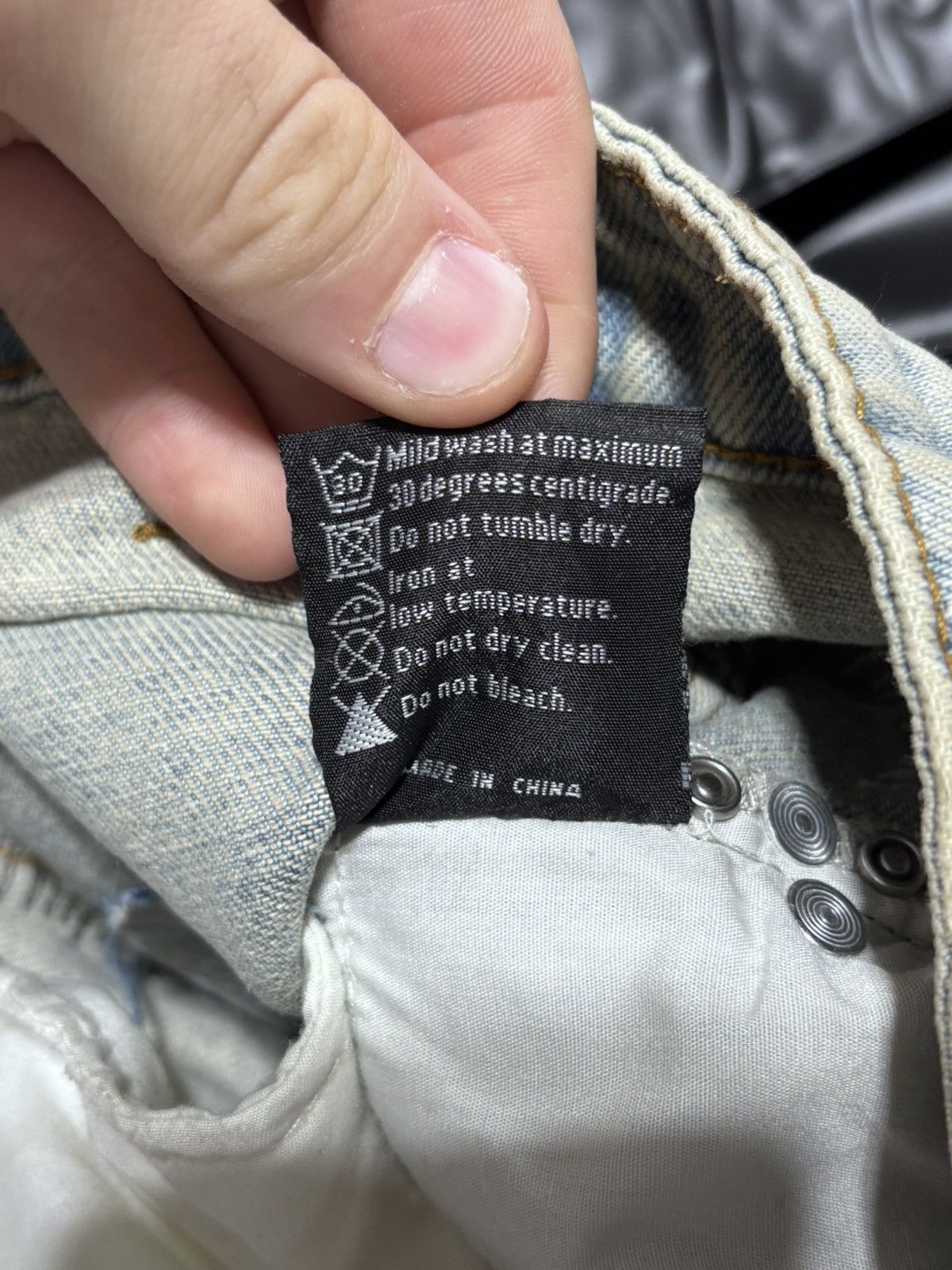Who Decides War Who Decides War Stud Distressed Denim With Side Embroidery Size US 32 / EU 48 - 8 Thumbnail