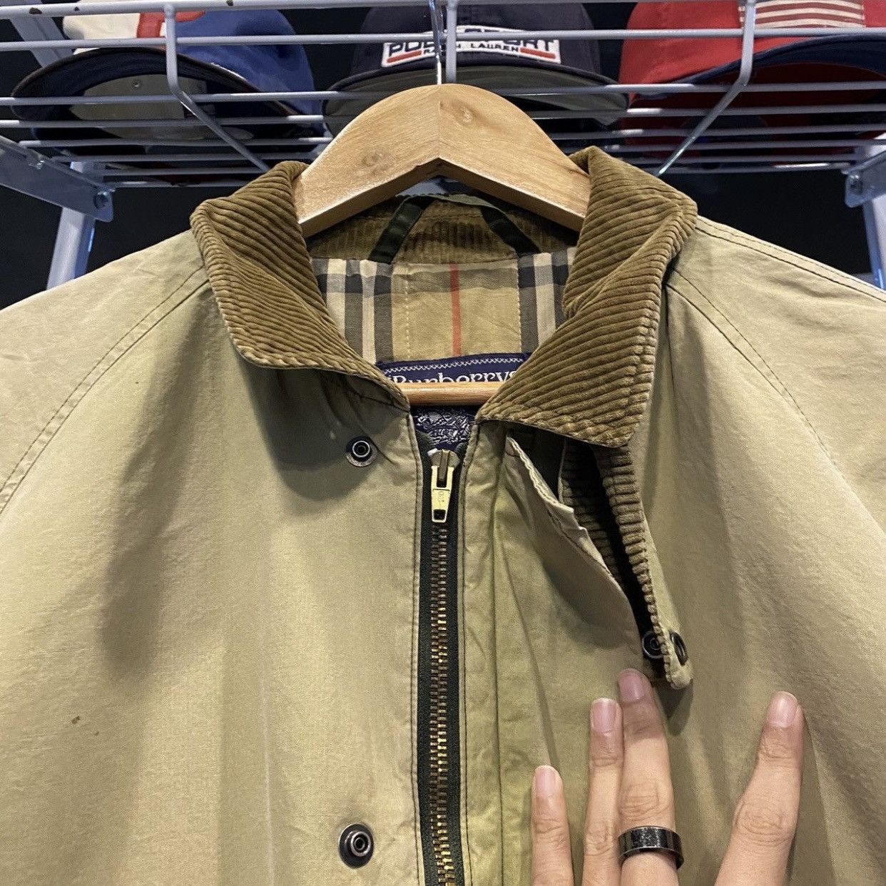 Burberry Burberry Plaid Corduroy Hunting Jacket Size US M / EU 48-50 / 2 - 17 Thumbnail