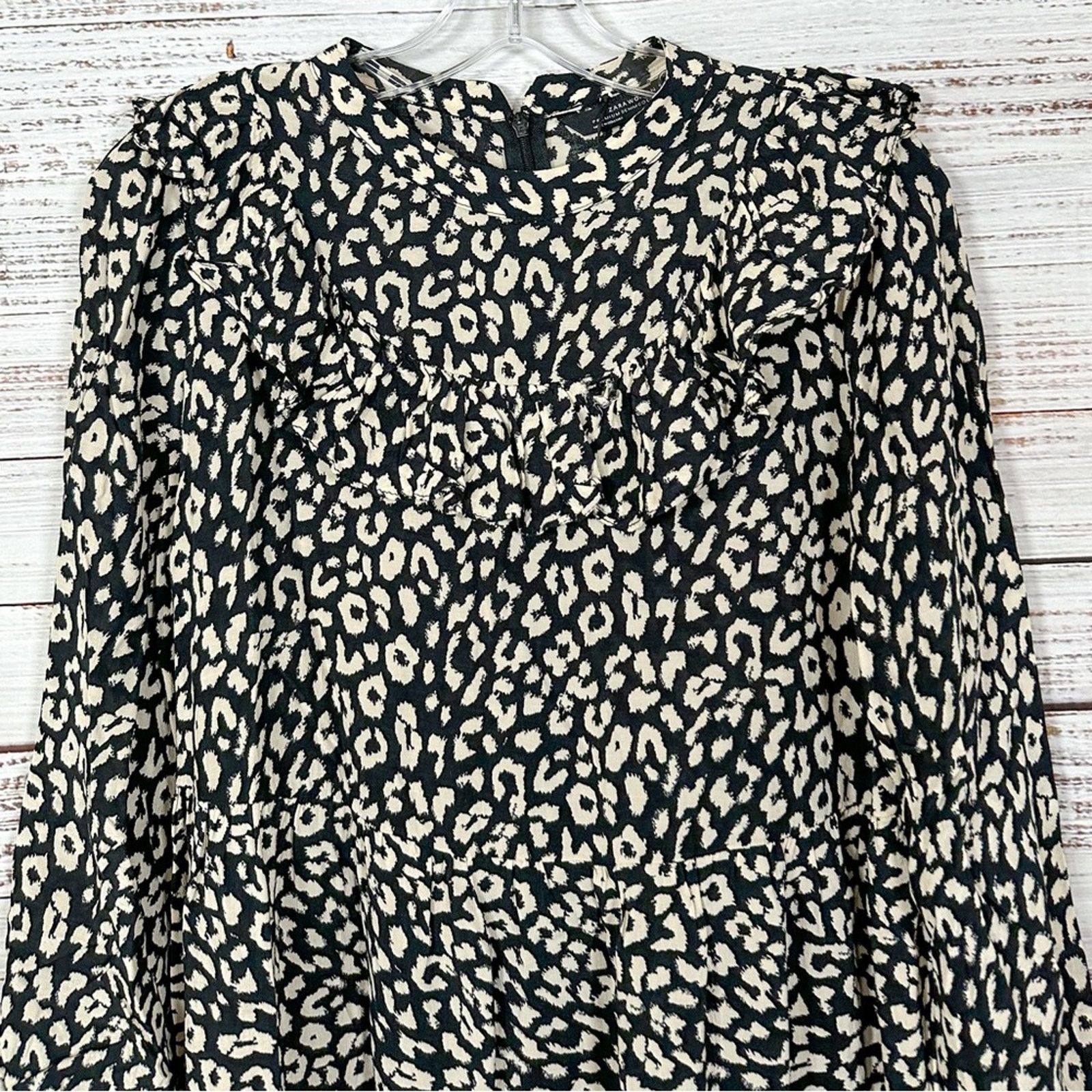 Zara Zara Tiered Ruffle Babydoll Dress, EUC, Size Small Size S / US 4 / IT 40 - 5 Thumbnail