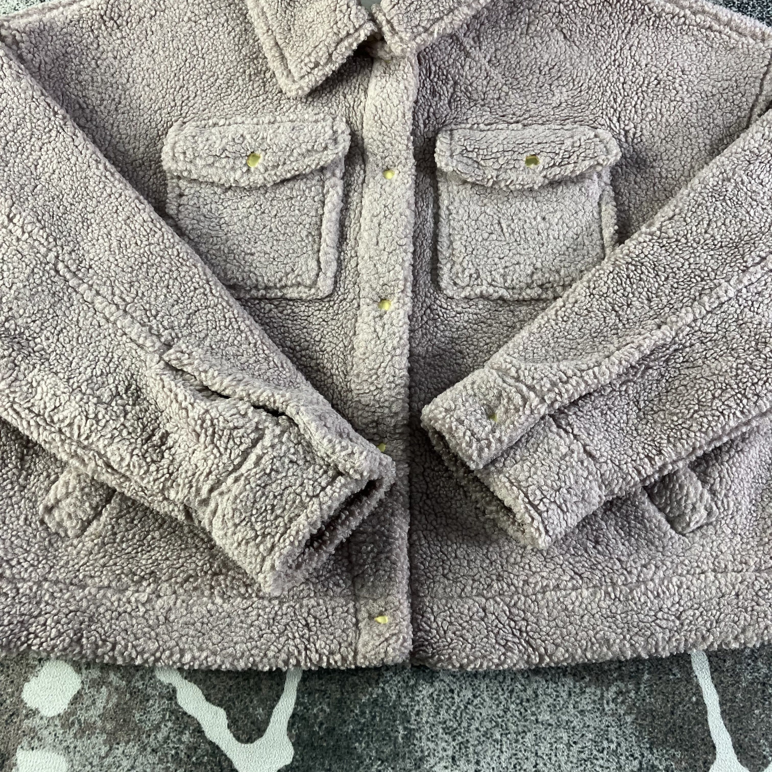 Japanese Brand Mish Masch Fleece Cropped Jacket Size US M / EU 48-50 / 2 - 4 Thumbnail