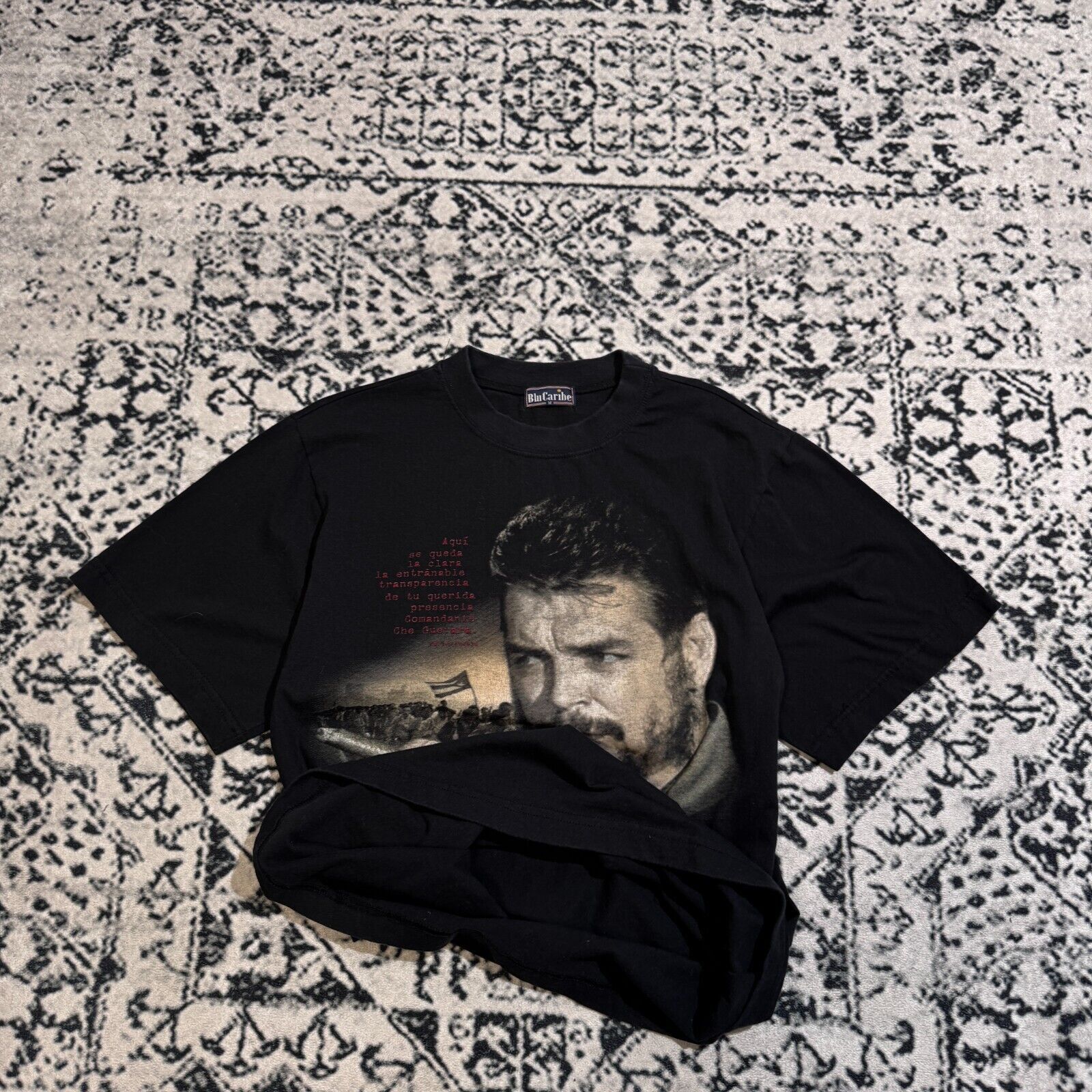 Vintage Vintage Unisex Black Cotton T-Shirt Size M Y2K Astala 90s Size US M / EU 48-50 / 2 - 6 Thumbnail