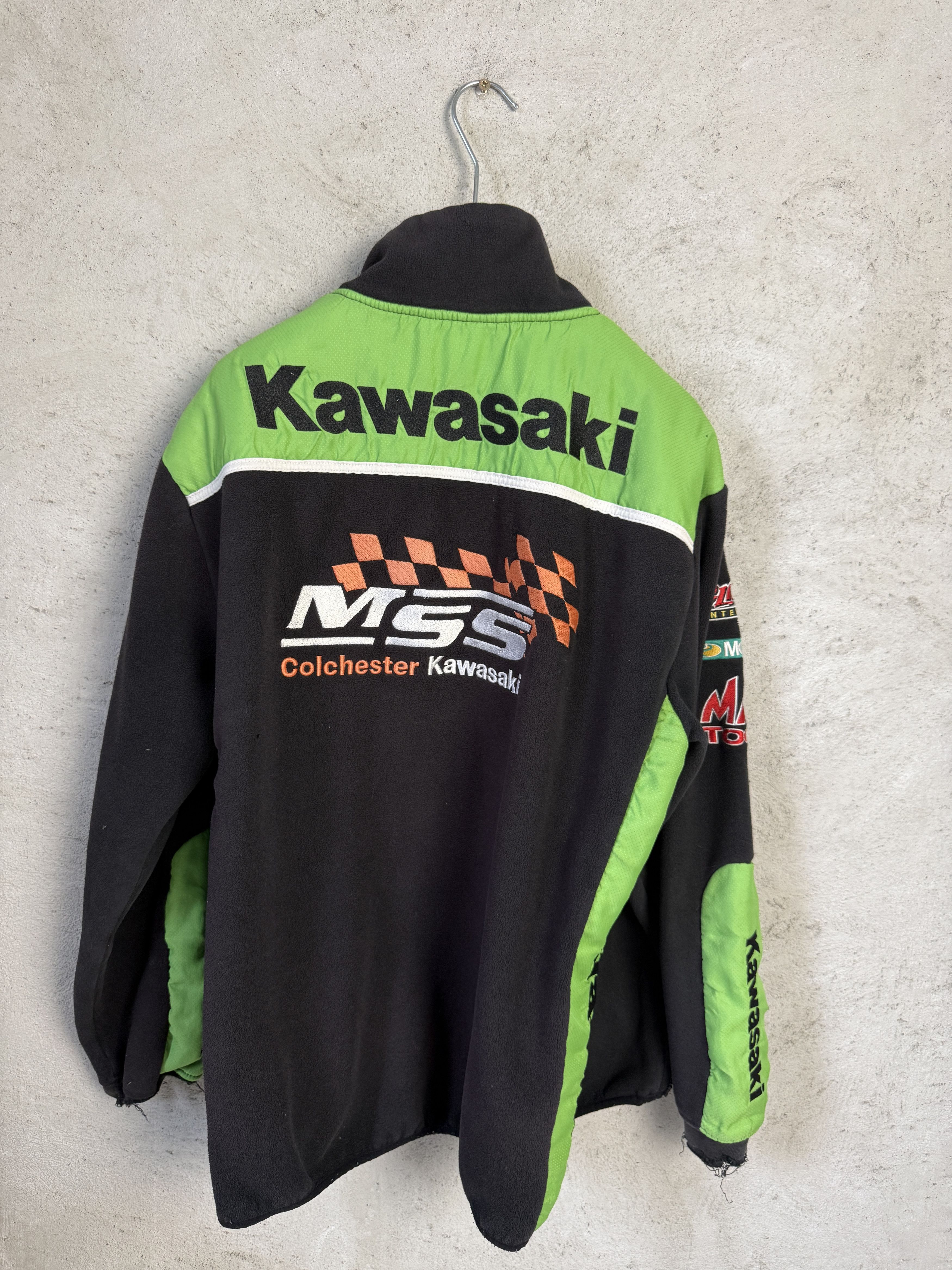 Formula 1 Vintage Kawassaki zip-up sweatshirt racing Size US M / EU 48-50 / 2 - 8 Thumbnail