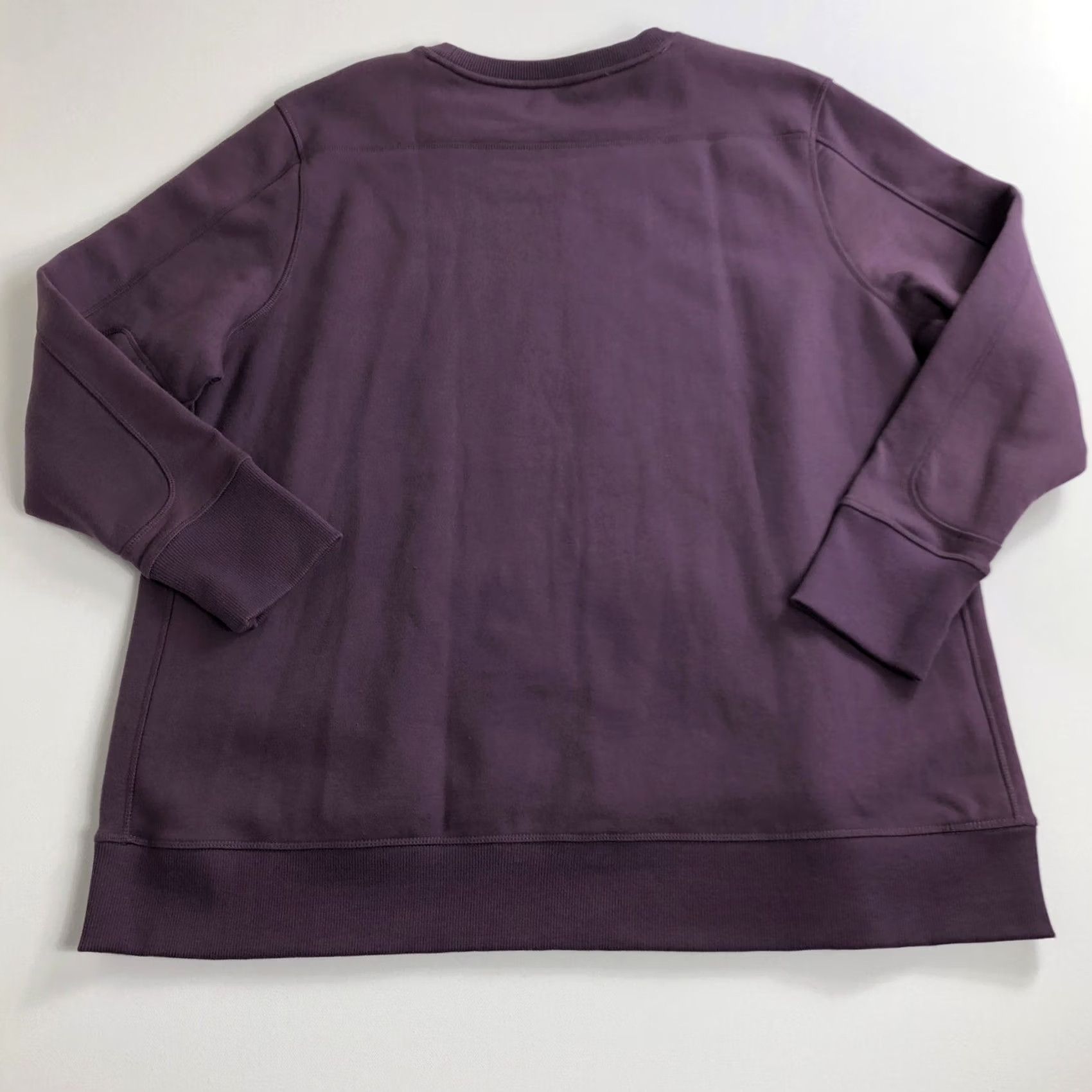 Jockey Jockey Men’s Crew Neck Pullover Sweater Purple 2XL Cotton Blend Regular Size Type Sweater Mens All Seasons Winter Summer Spring Fall Q30 Size US XXL / EU 58 / 5 - 2 Thumbnail