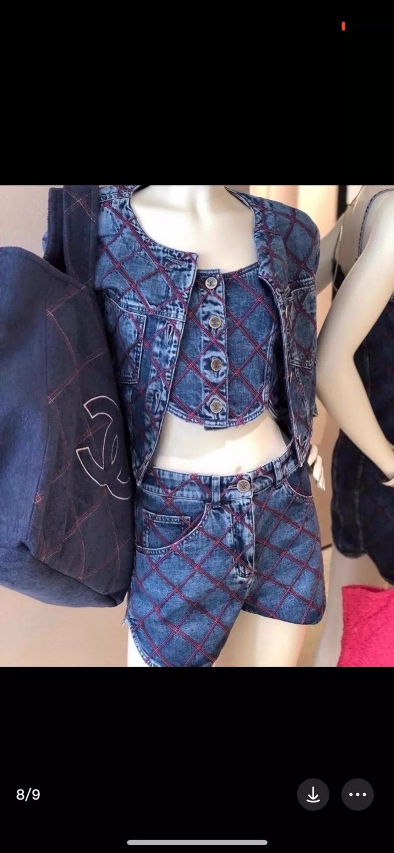 Chanel Chanel 2022 Beach Series Denim Shorts Size 24" / US 00 / IT 34 - 5 Thumbnail