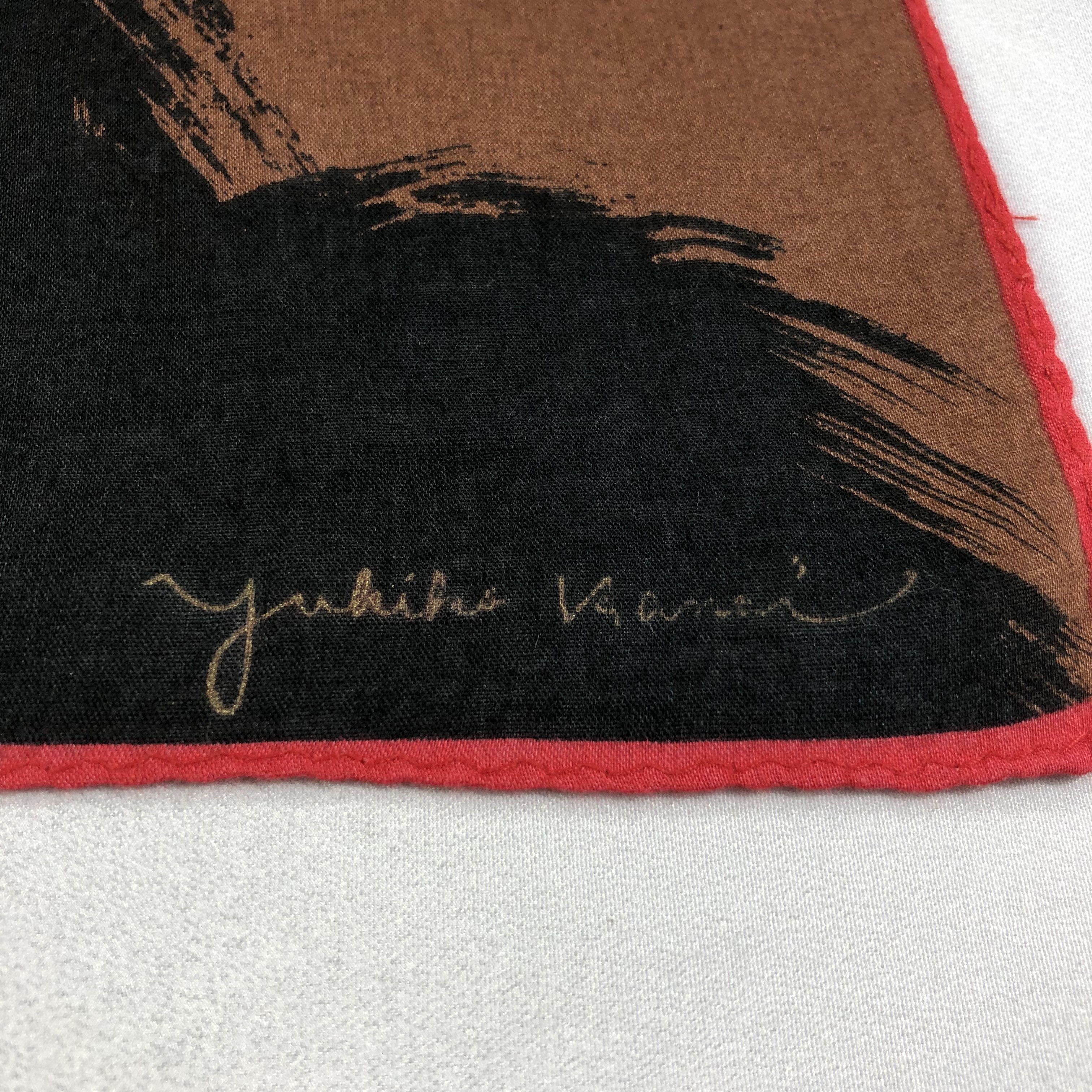 Japanese Brand × Vintage Yukiko Hanai Diva Handkerchief Neckerchief Bandana H2082 Size ONE SIZE - 3 Thumbnail