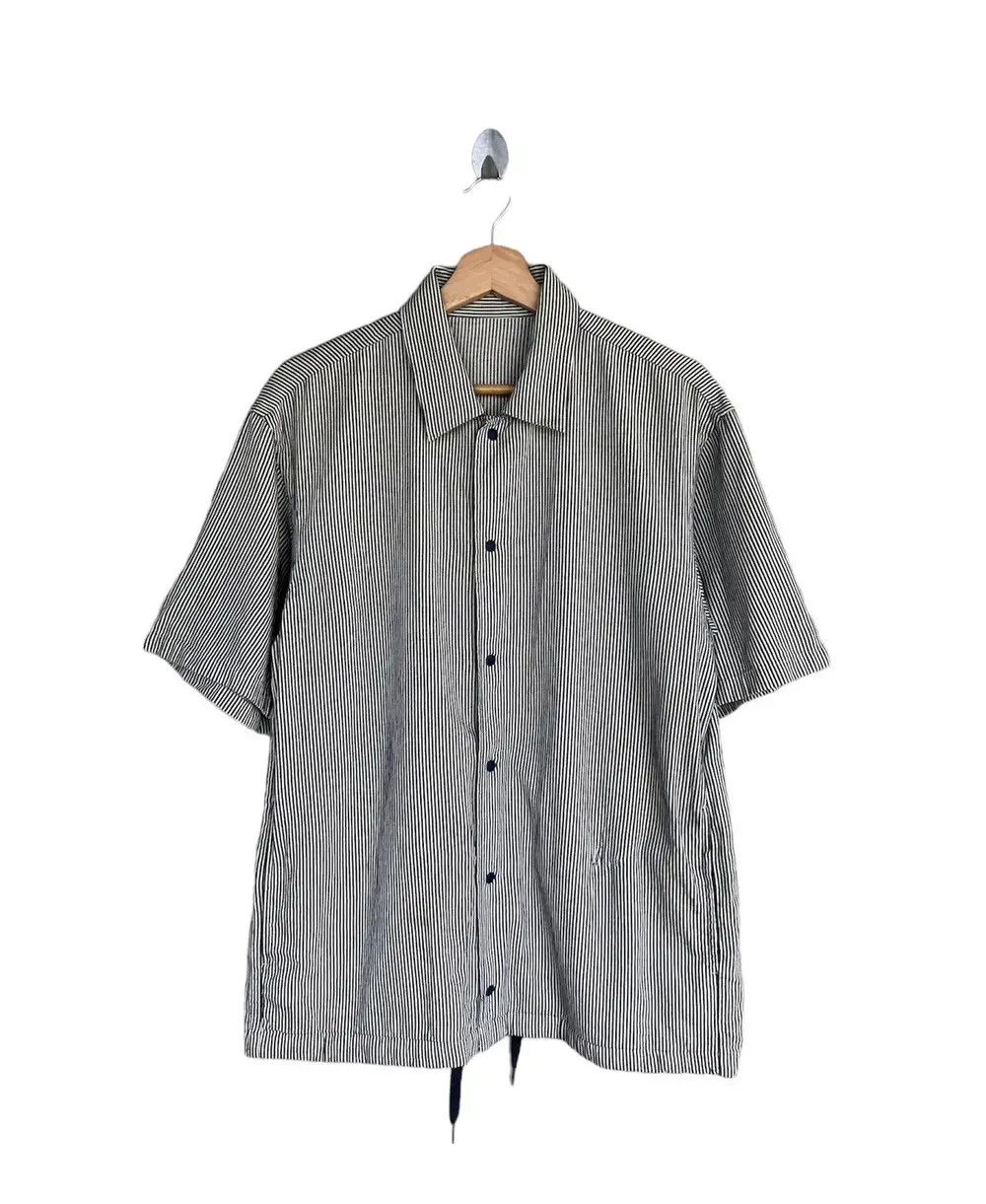 GU Japanese Brand GU Hickory Button Up Size US M / EU 48-50 / 2 - 1 Thumbnail
