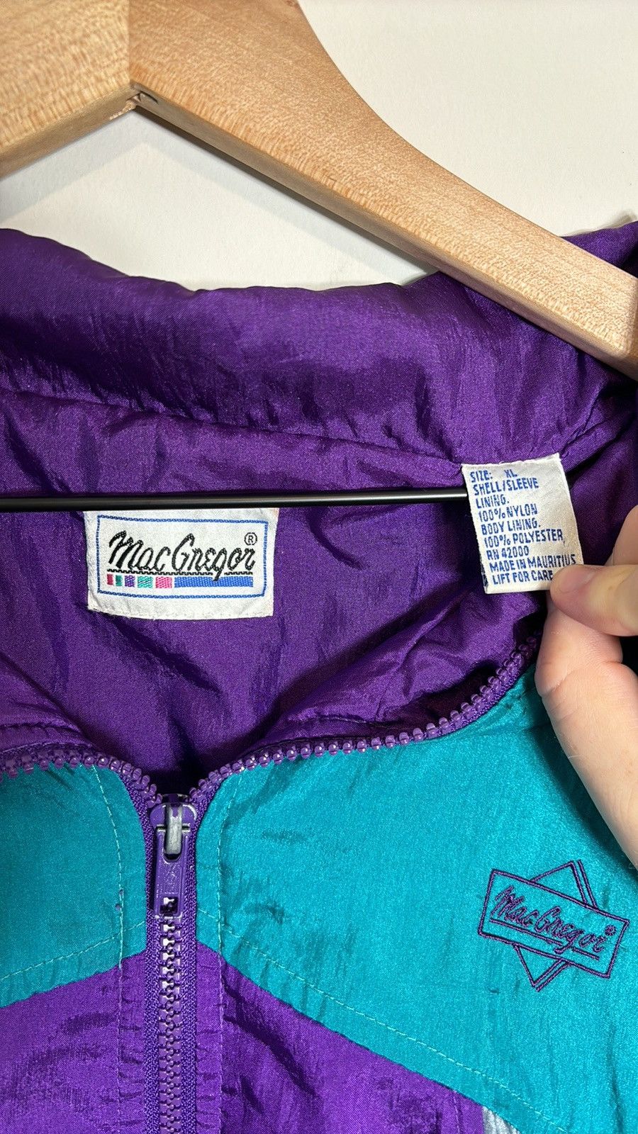 McGregor × Vintage Vintage McGregor Windbreaker Size US XL / EU 56 / 4 - 3 Thumbnail