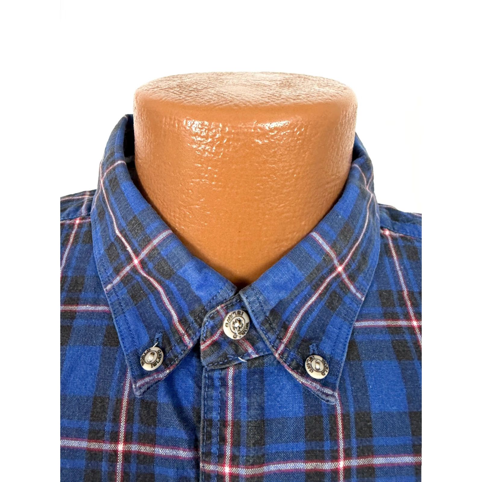 Vintage VINTAGE World Island Shirt Mens L Blue Plaid Heavyweight Oversized 90s Pipe Dreams? Size US L / EU 52-54 / 3 - 4 Thumbnail