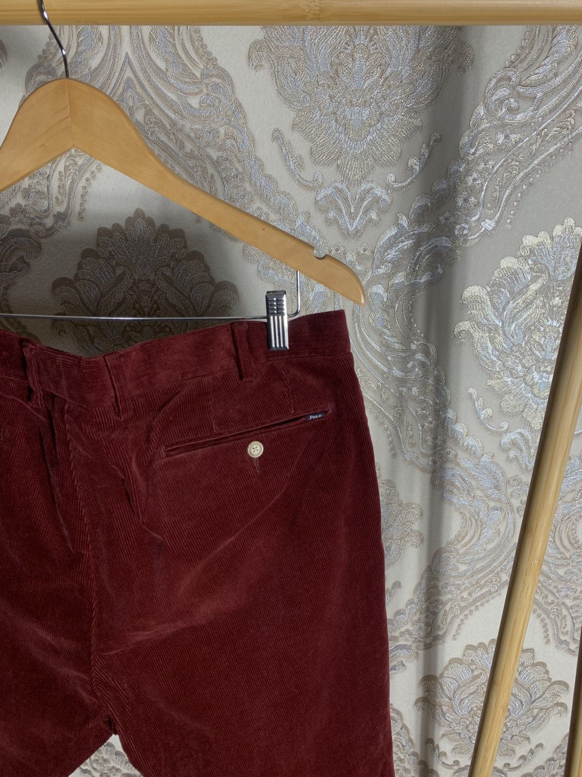 Polo Ralph Lauren VINTAGE POLO RALPH LAUREN VELVET DESIGNER CASUAL Y2K 90s USA Size US 38 / EU 54 - 3 Thumbnail
