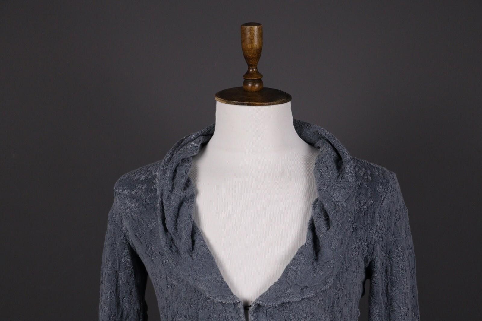Designer Transit Par Such 530 Gray Long Sleeve Dress Size 5 Size XL / US 12-14 / IT 48-50 - 2 Thumbnail