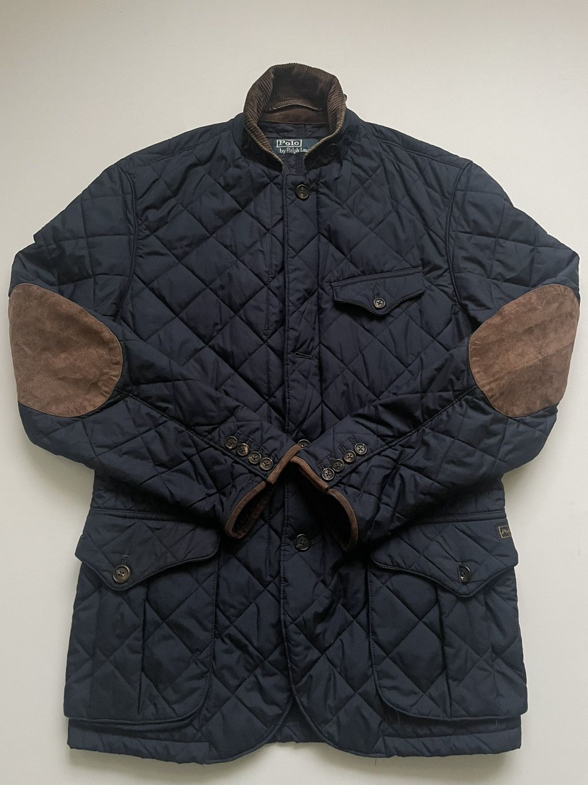 Polo Ralph Lauren Polo Ralph Lauren Quilted Jacket Navy M Size US M / EU 48-50 / 2 - 2 Thumbnail