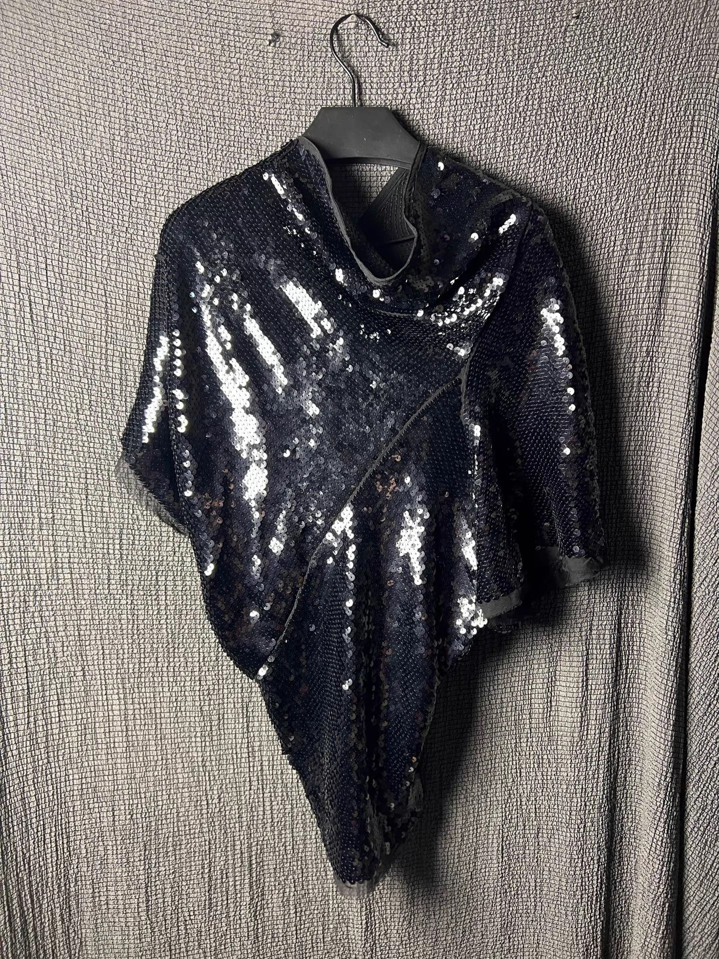 Rick Owens Rick Owens 23ss Runway Silk Sequin Top 40 Size S / US 4 / IT 40 - 1 Thumbnail