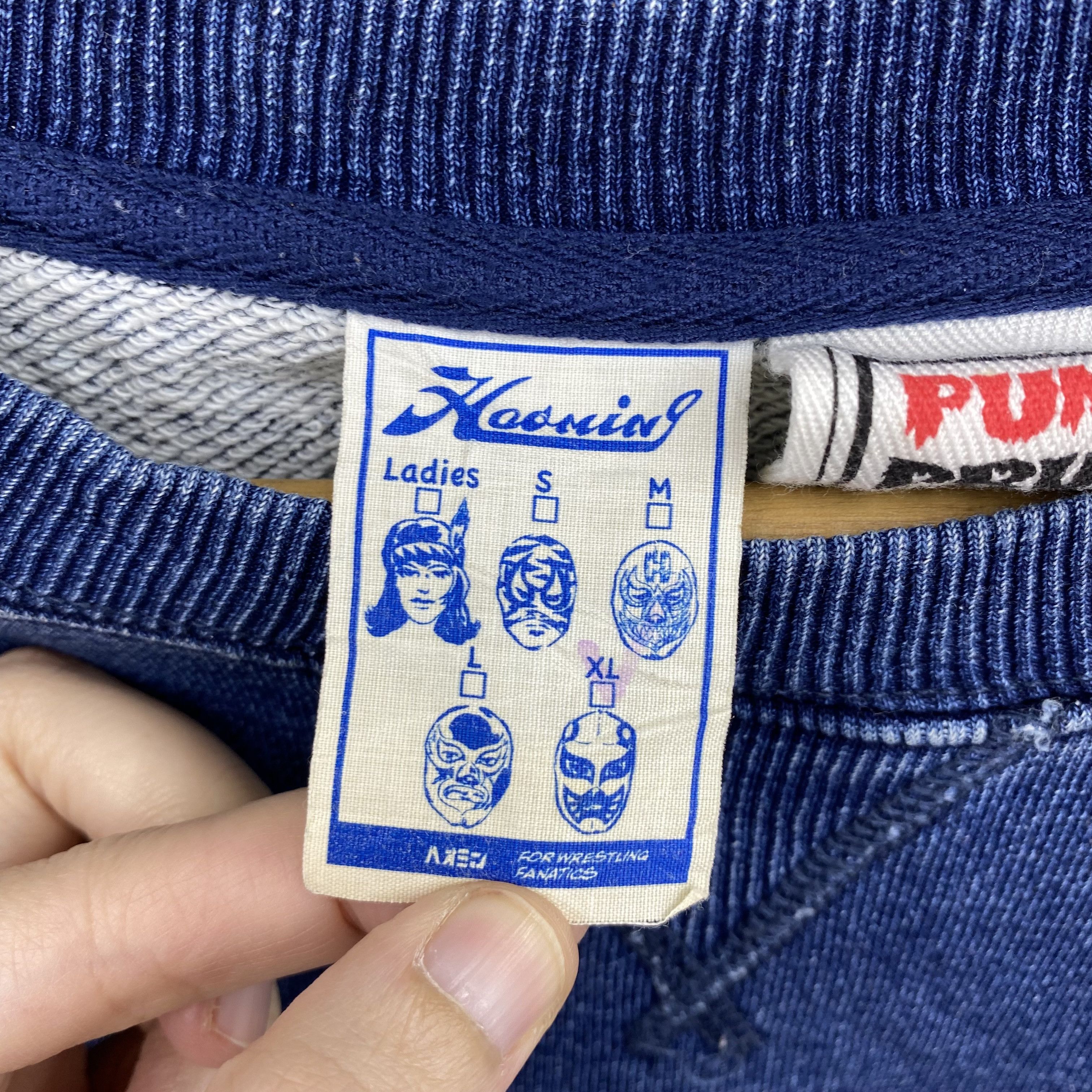 Japanese Brand Vintage Haoming X Punk Drunkers Pullover Graphic Sweatshirt Size US M / EU 48-50 / 2 - 4 Thumbnail