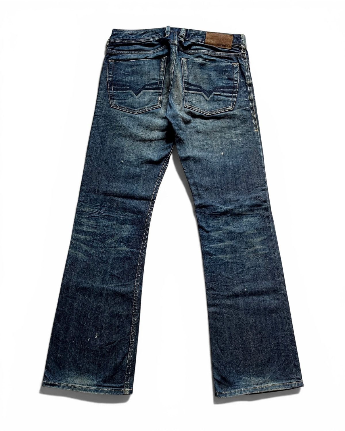 Diesel Diesel Industry Zatiny Mudwash Indigo Bootcut Jeans Size US 29 - 3 Thumbnail