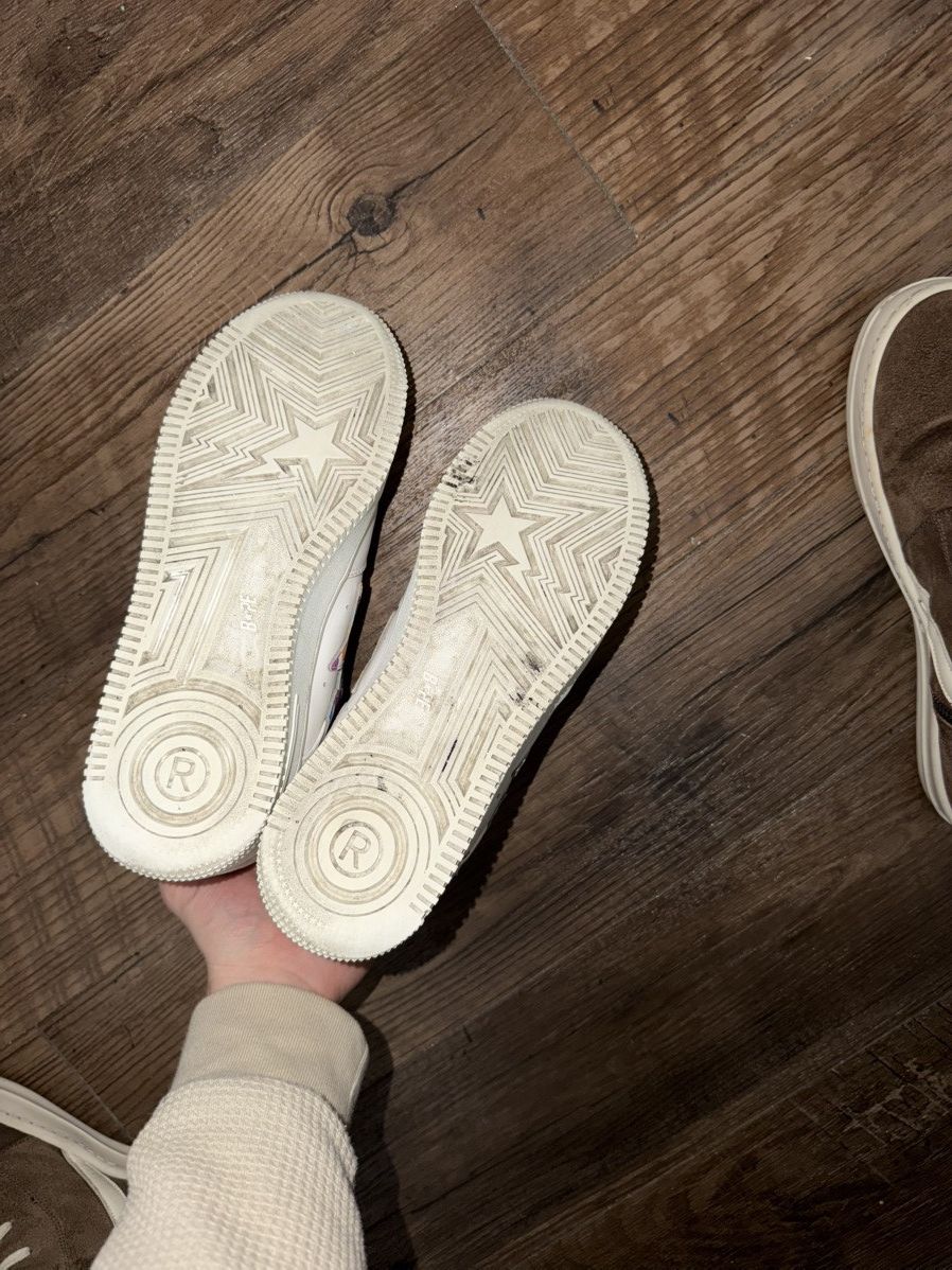Bape A Bathing Ape Bape Sta White Multi Camo Bape US Exclusive Size US 9.5 / EU 42-43 - 8 Thumbnail