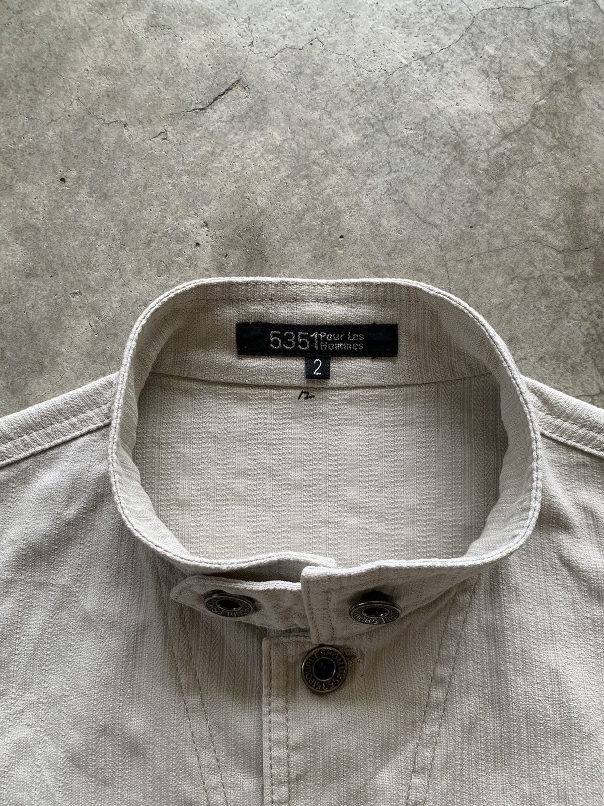 If Six Was Nine 5351 Pour Les Hommes Archives Denim Jacket Size XS / US 0-2 / IT 36-38 - 6 Thumbnail