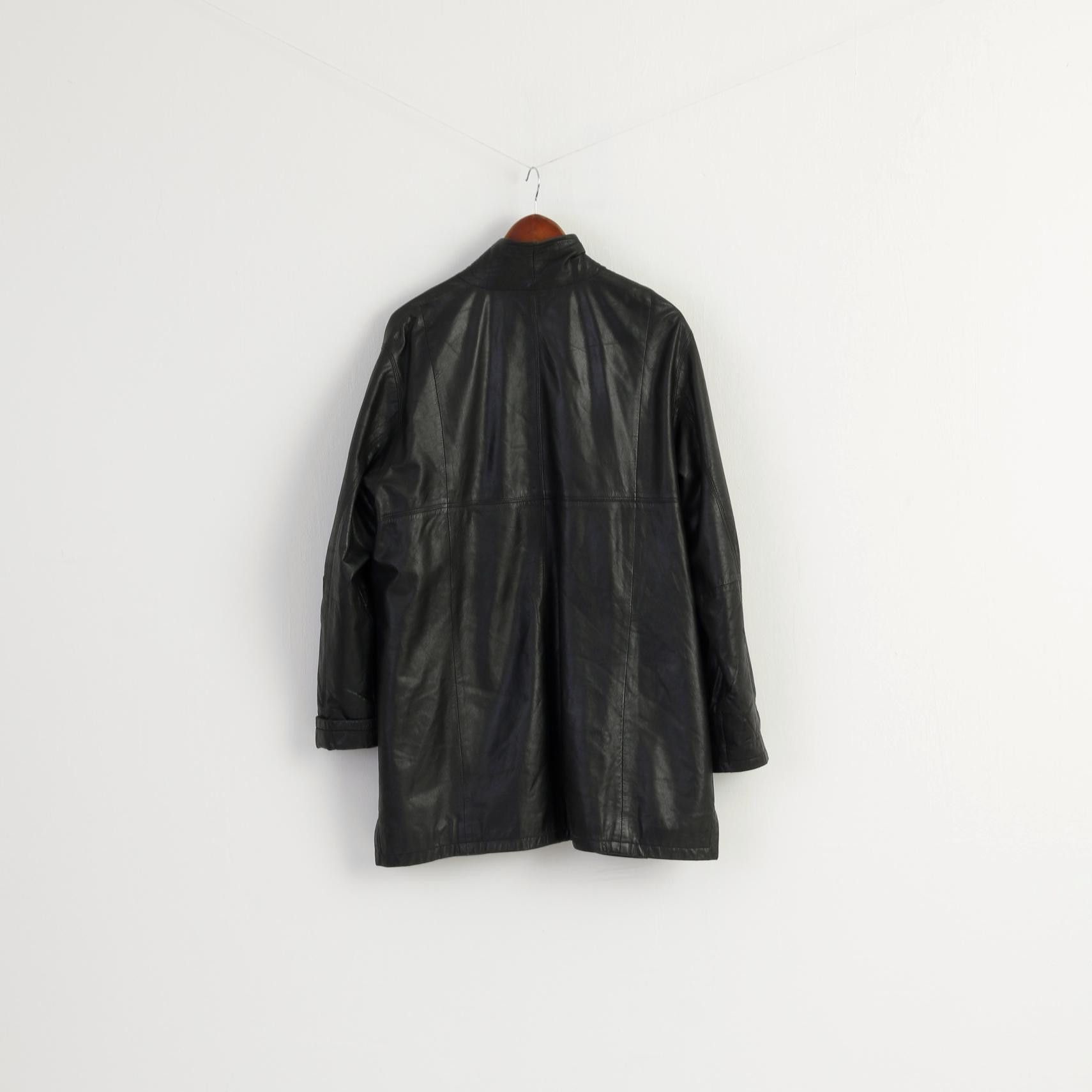 Vintage Julia S. Roma Women 42 L Jacket Vintage Black 7791 Size L / US 10 / IT 46 - 8 Thumbnail