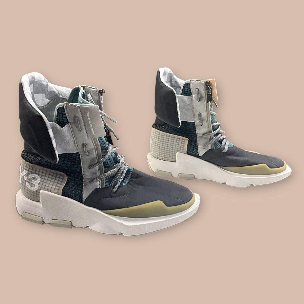 Adidas × Y's Adidas Y-3 Noci High Size US 7.5 / EU 40-41 - 6 Thumbnail