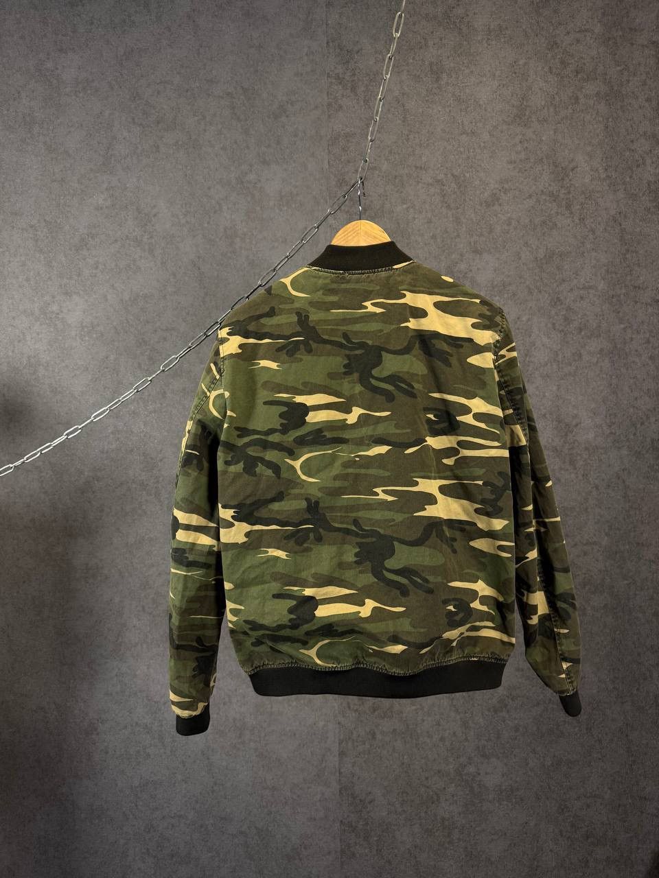 Zara Zara Man camo military bomber jacket Size US L / EU 52-54 / 3 - 5 Thumbnail