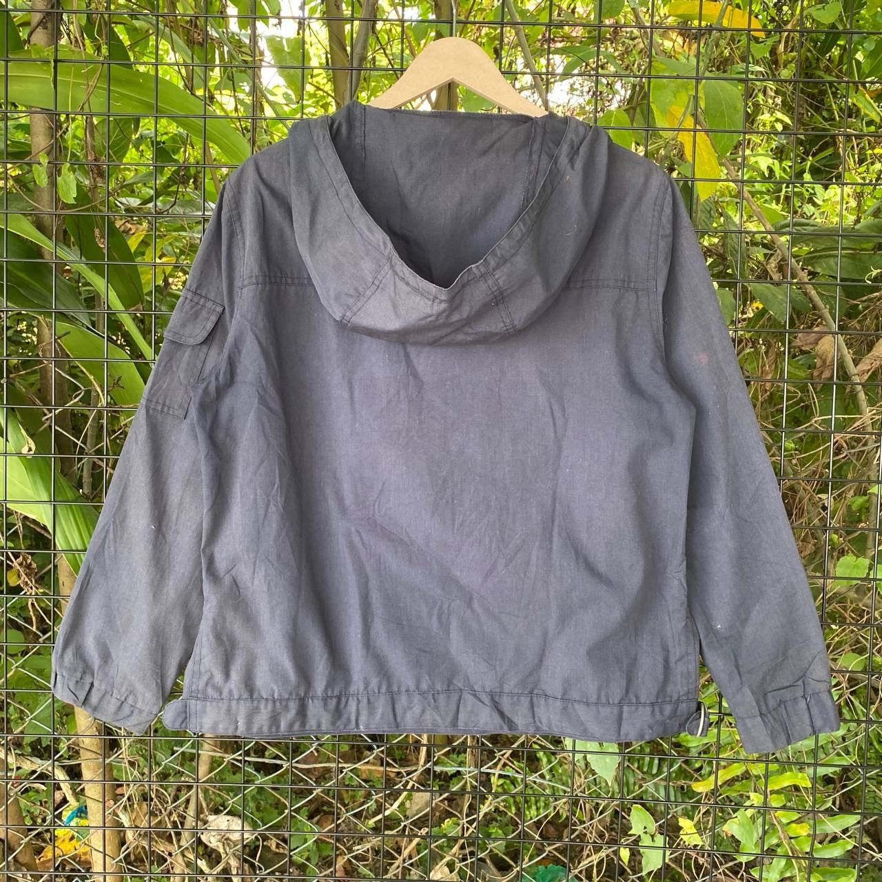 Abercrombie & Fitch × Designer Vtg J line by Nagel Hoodie Half Zipper Anorox Jacket Size US M / EU 48-50 / 2 - 8 Thumbnail
