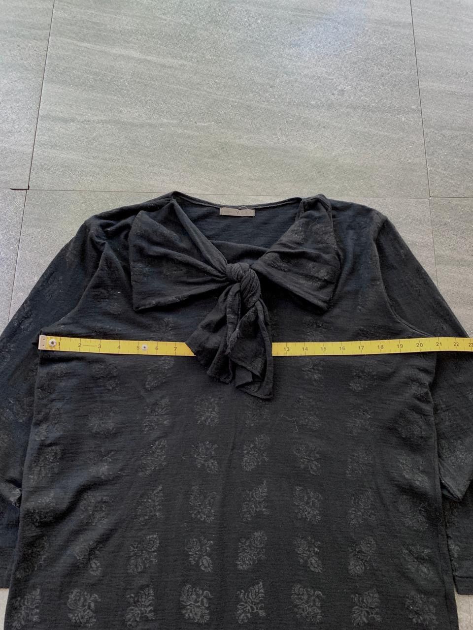 Yohji Yamamoto FREE TAX! Yohji Yamamoto's Y's Bow Tie Tops Size US S / EU 44-46 / 1 - 9 Thumbnail
