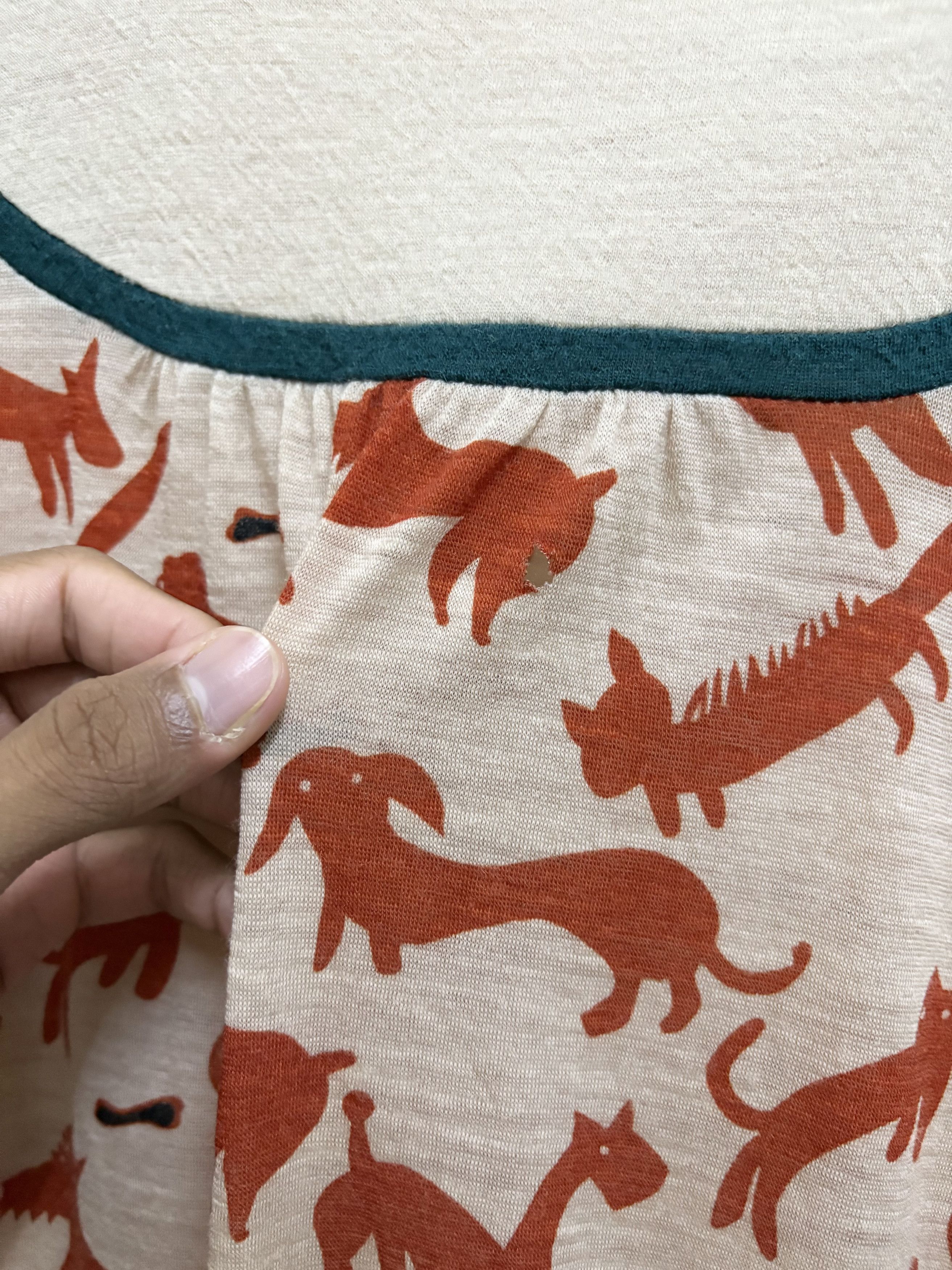 Issey Miyake × Japanese Brand × Tsumori Chisato 2000's Tsumori Chisato Issey Miyake Cat & Dog L/S T-Shirt Size M / US 6-8 / IT 42-44 - 5 Thumbnail