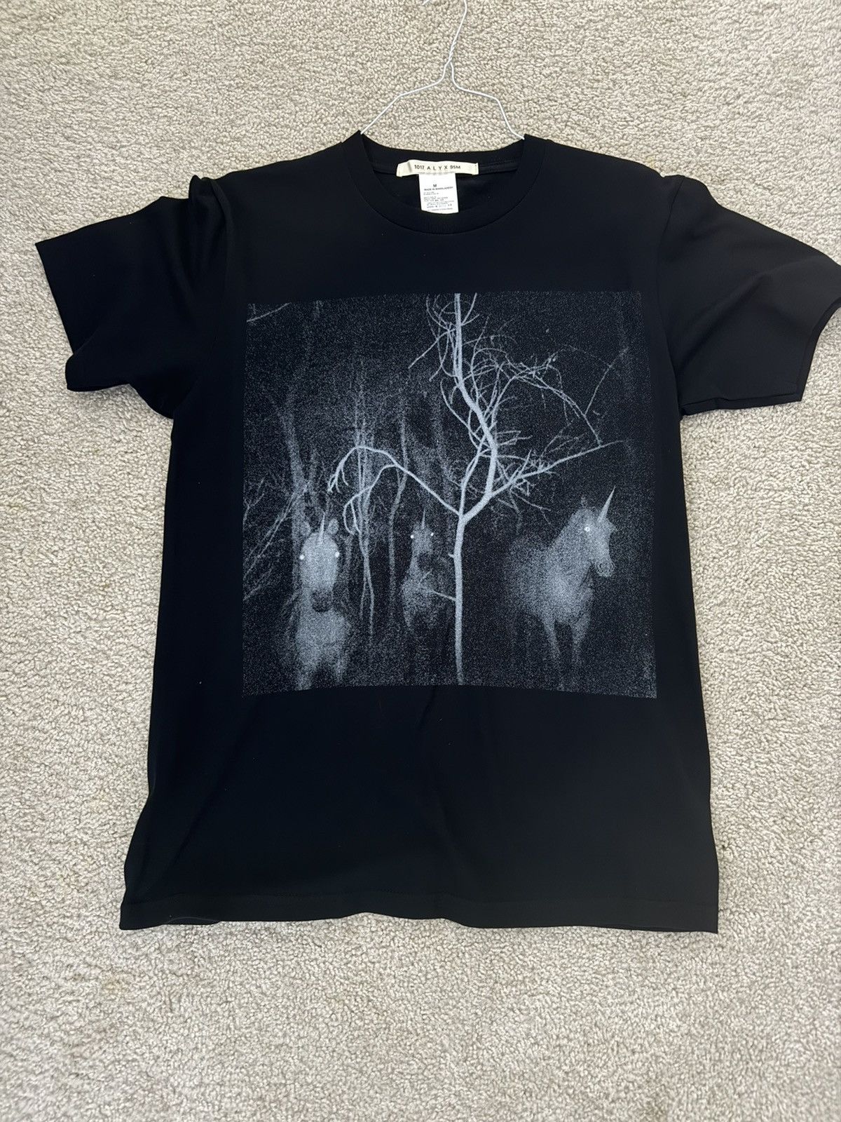 image of 1017 Alyx 9Sm Compilation V1 - Ss T-Shirt in Black, Men's (Size Medium)