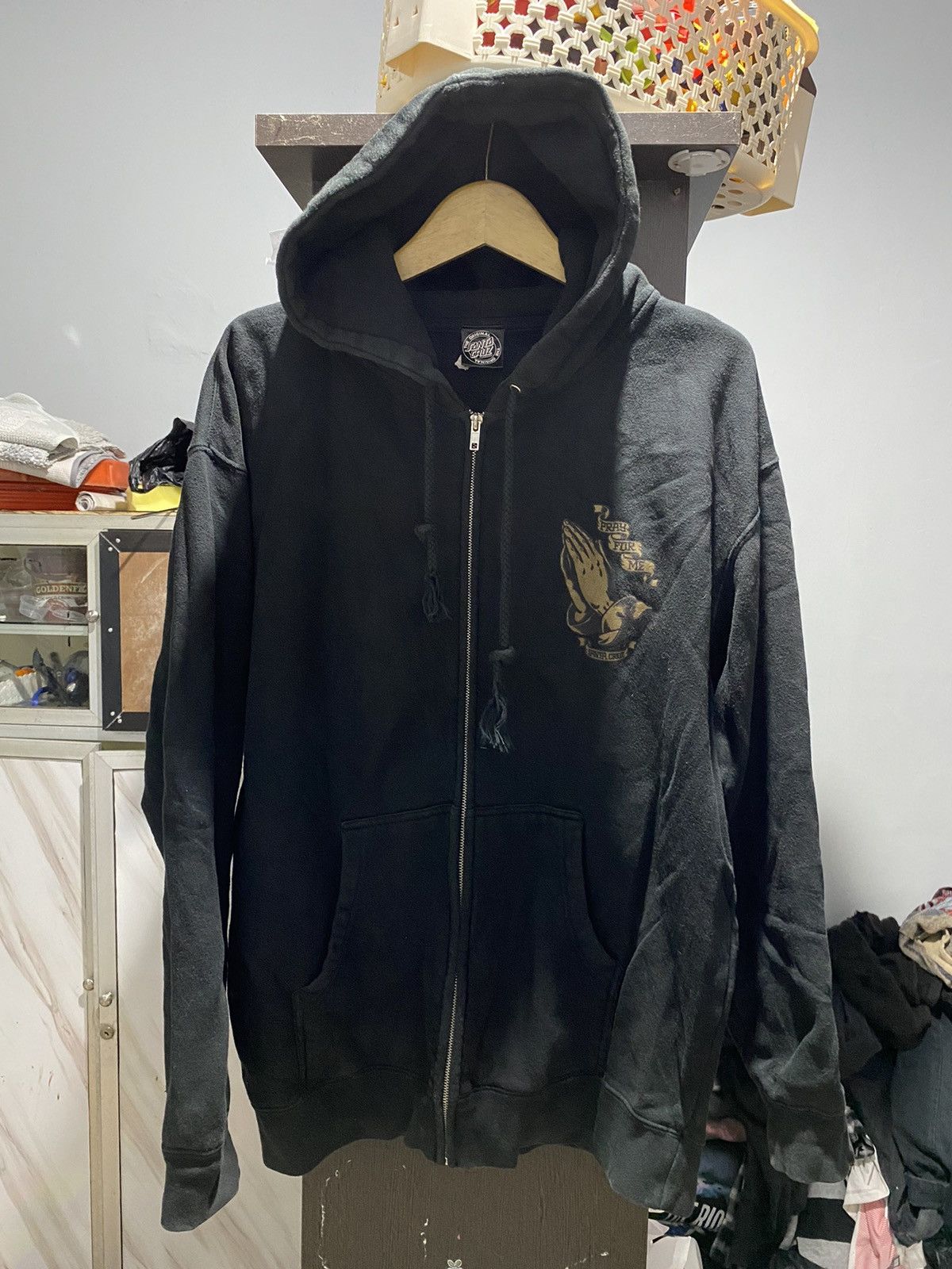 Alien Workshop × Powell Peralta × Santa Cruz Skateboards 2000s Santa Cruz Skateboards Jason Jesse zip hoodie Size US L / EU 52-54 / 3 - 1 Thumbnail