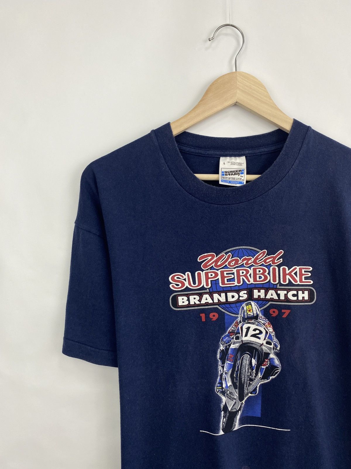 Vintage Vintage 1997 Suzuki World Super Bike Brands Hatch Suzuki Size US L / EU 52-54 / 3 - 8 Thumbnail