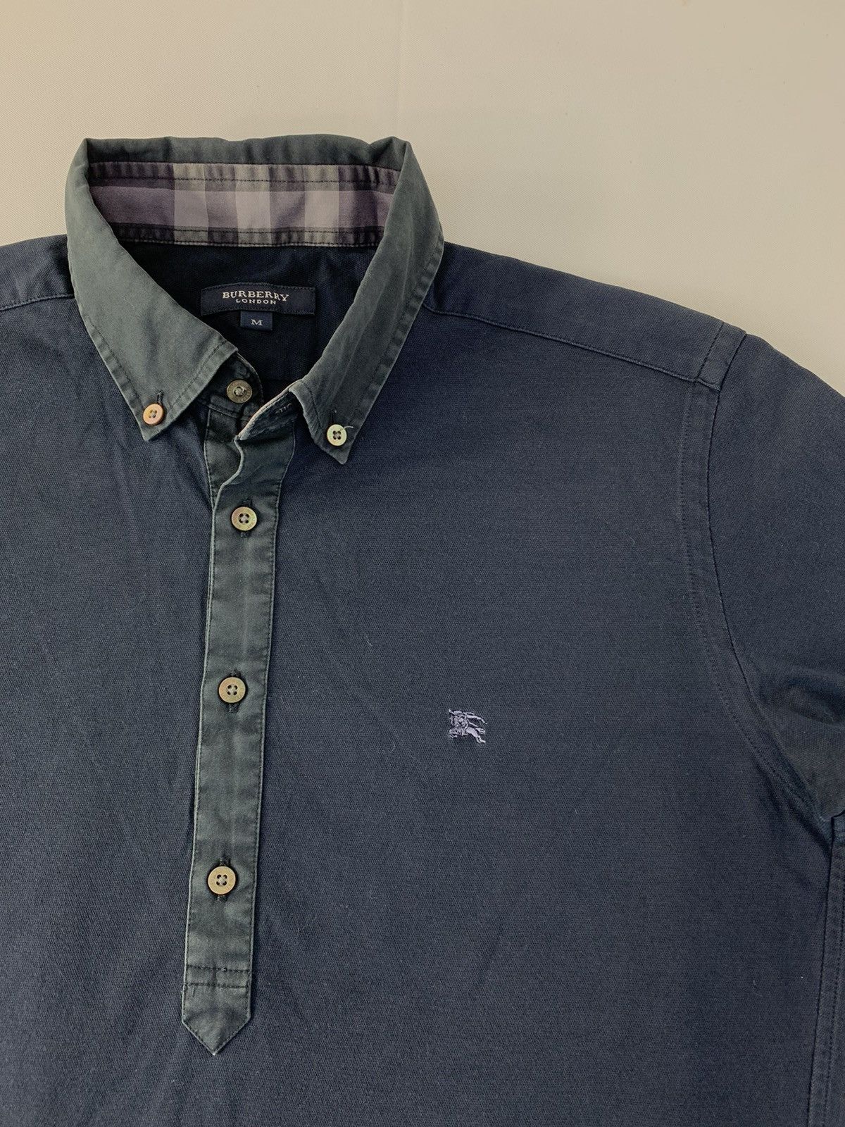 Burberry × Designer Burberry London Small Embroidery Logo Polo Tee Fits S M Size US S / EU 44-46 / 1 - 3 Thumbnail